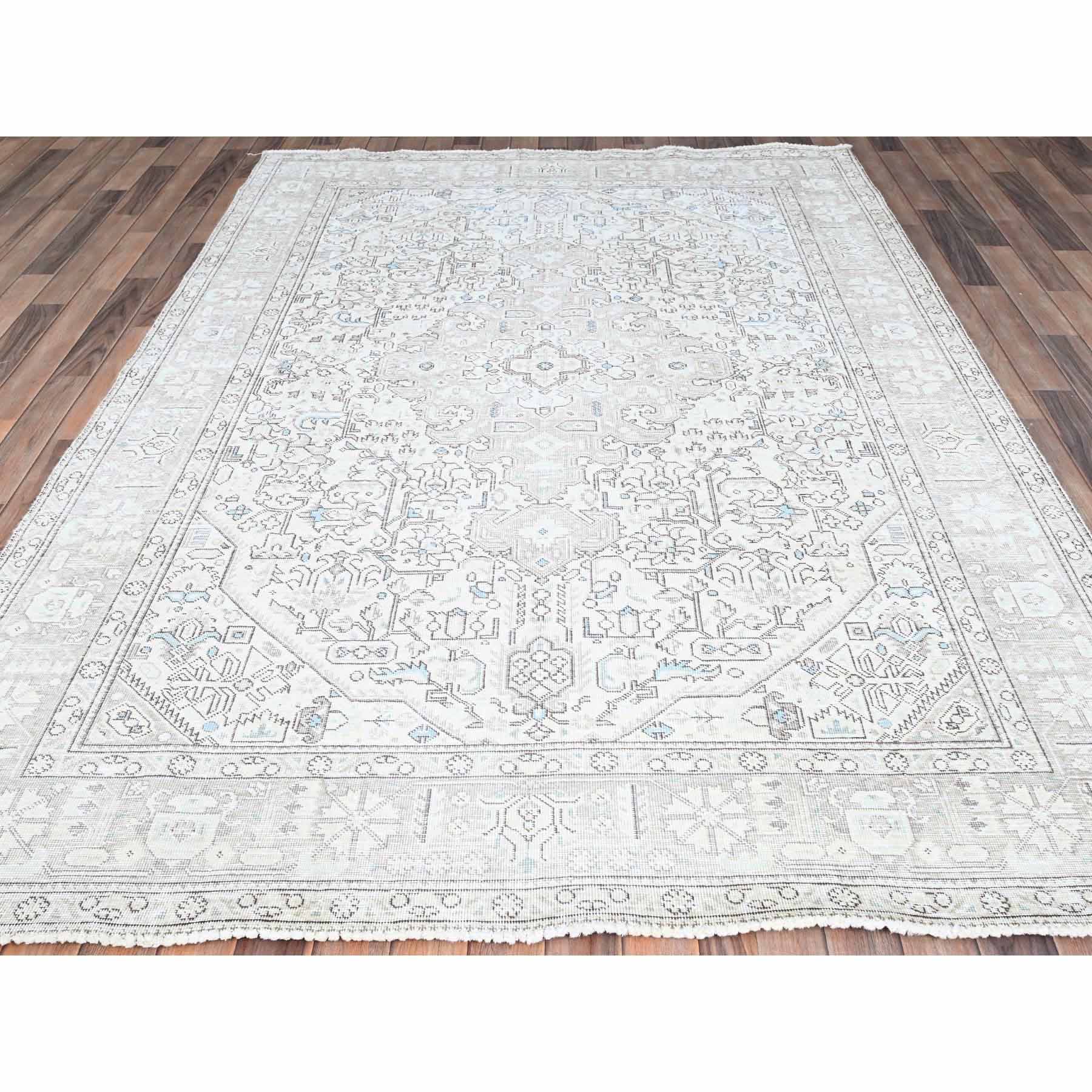 Overdyed-Vintage-Hand-Knotted-Rug-430475