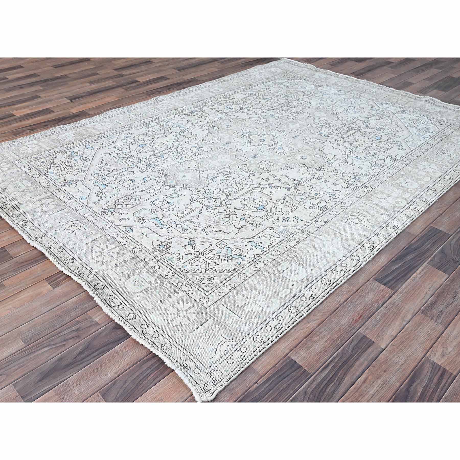 Overdyed-Vintage-Hand-Knotted-Rug-430475
