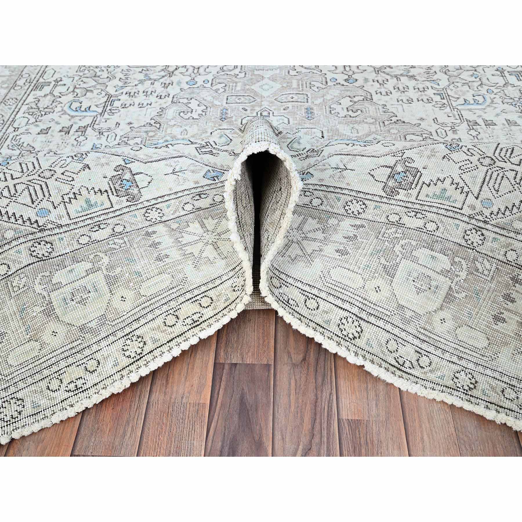 Overdyed-Vintage-Hand-Knotted-Rug-430475