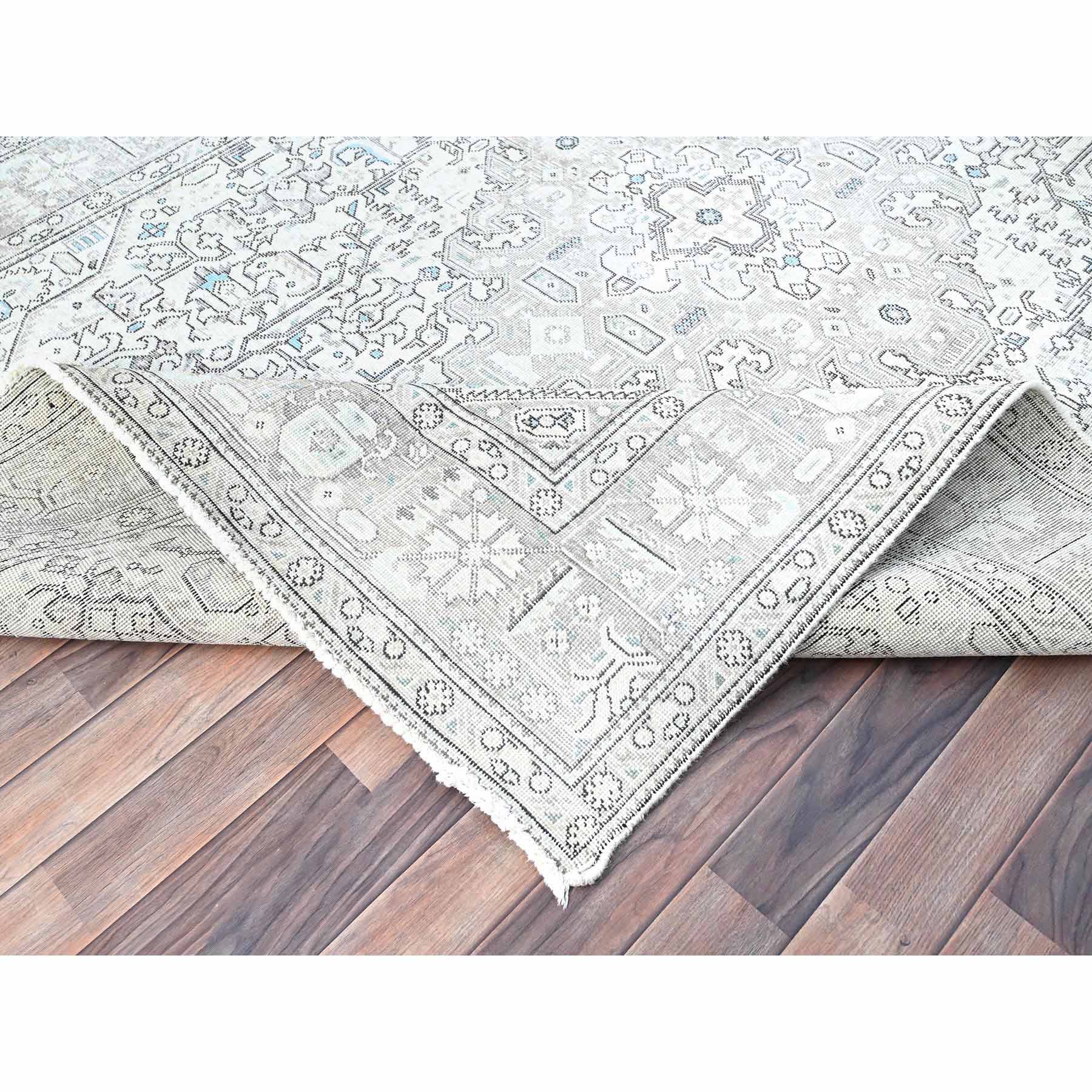 Overdyed-Vintage-Hand-Knotted-Rug-430475