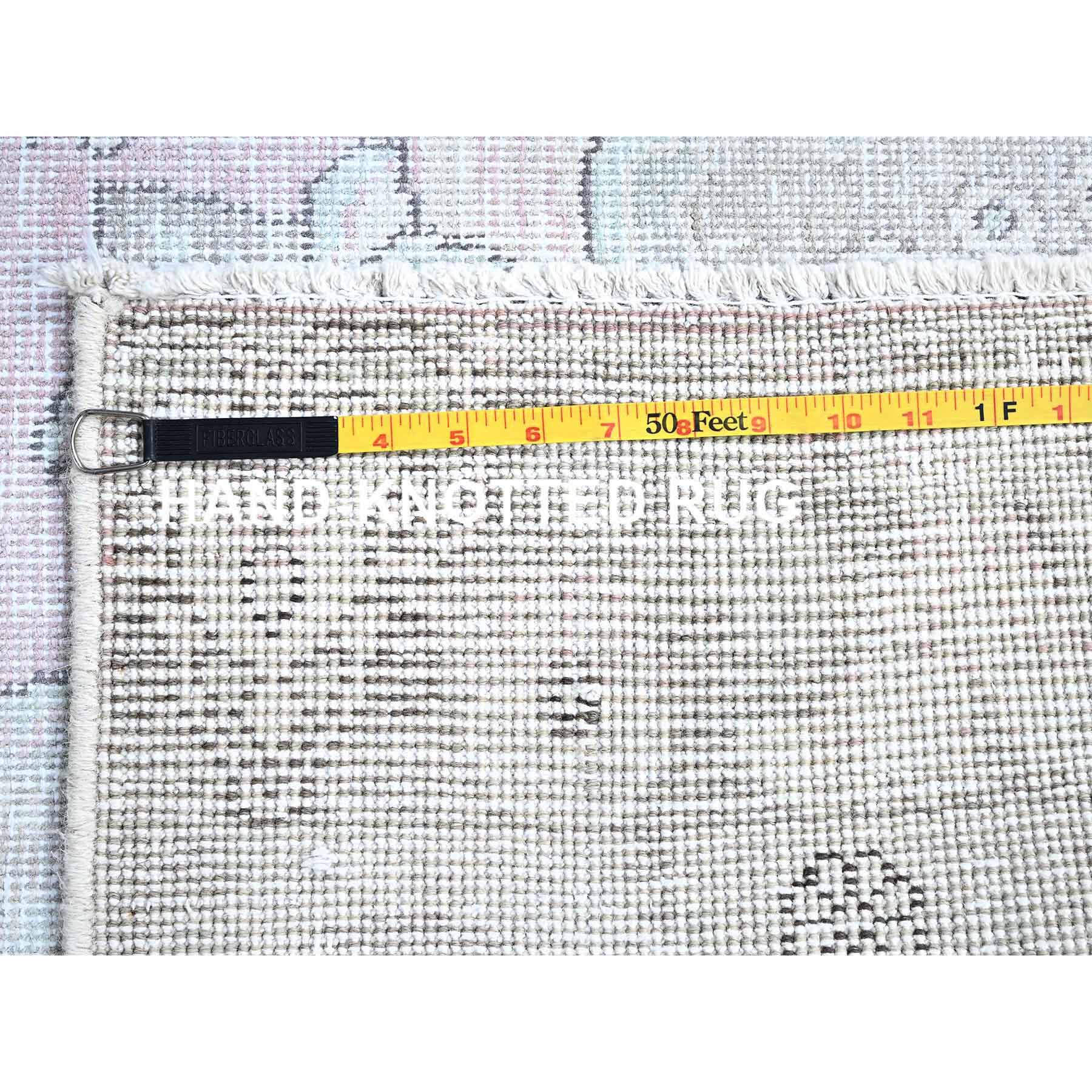 Overdyed-Vintage-Hand-Knotted-Rug-430485