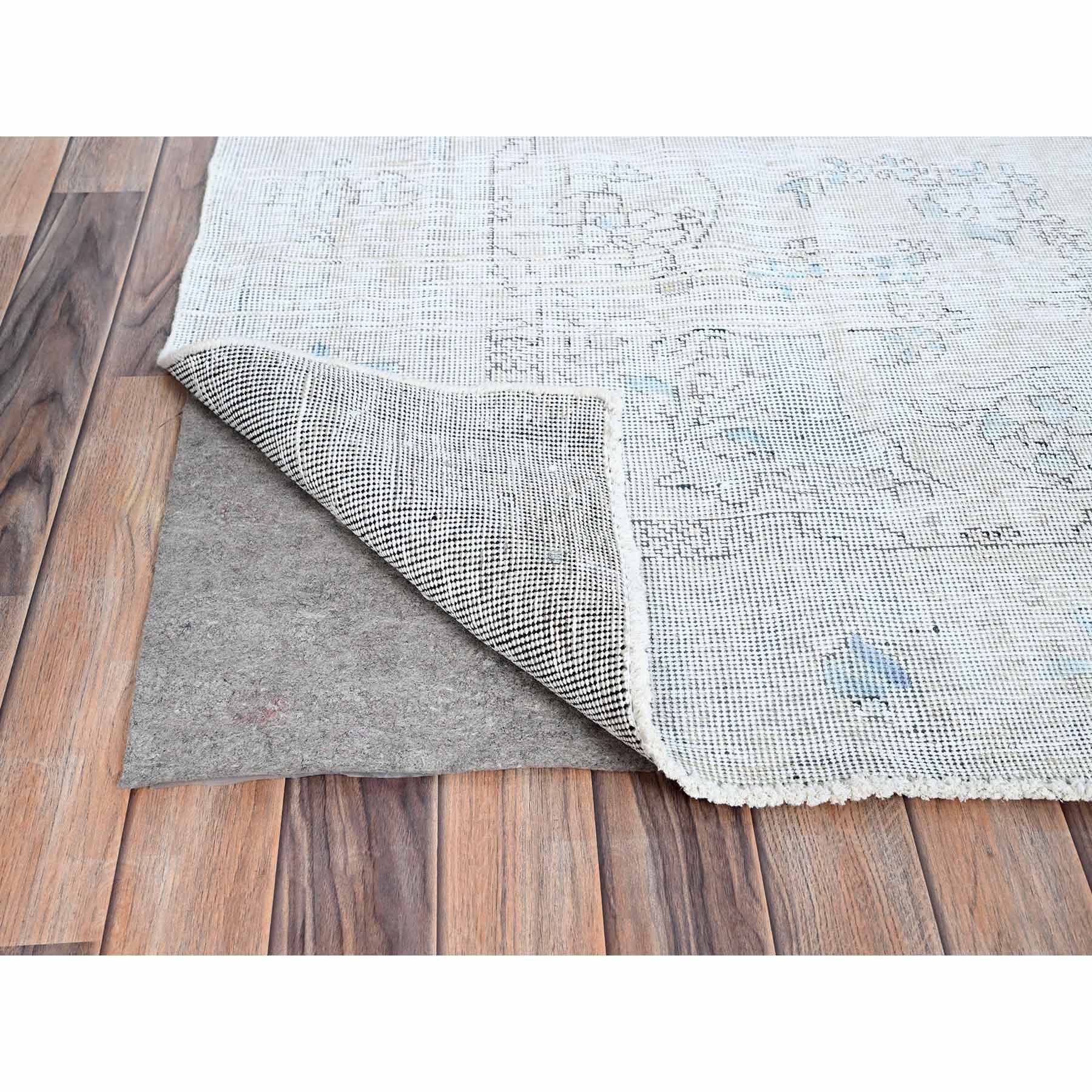 Overdyed-Vintage-Hand-Knotted-Rug-430500