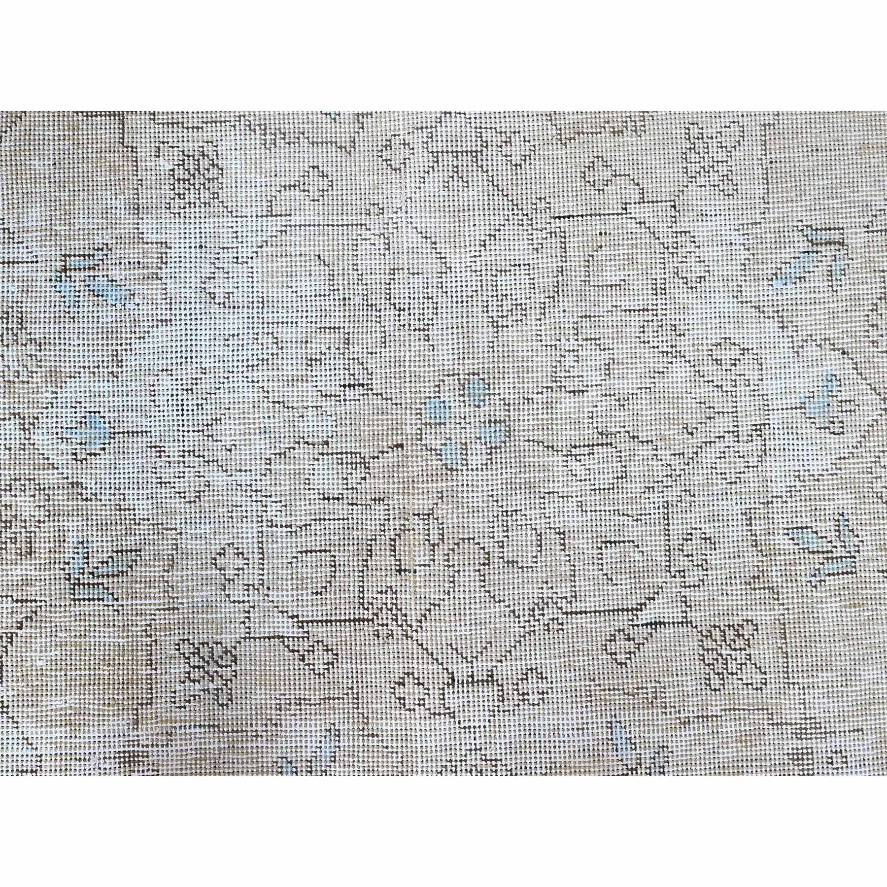 Overdyed-Vintage-Hand-Knotted-Rug-430500