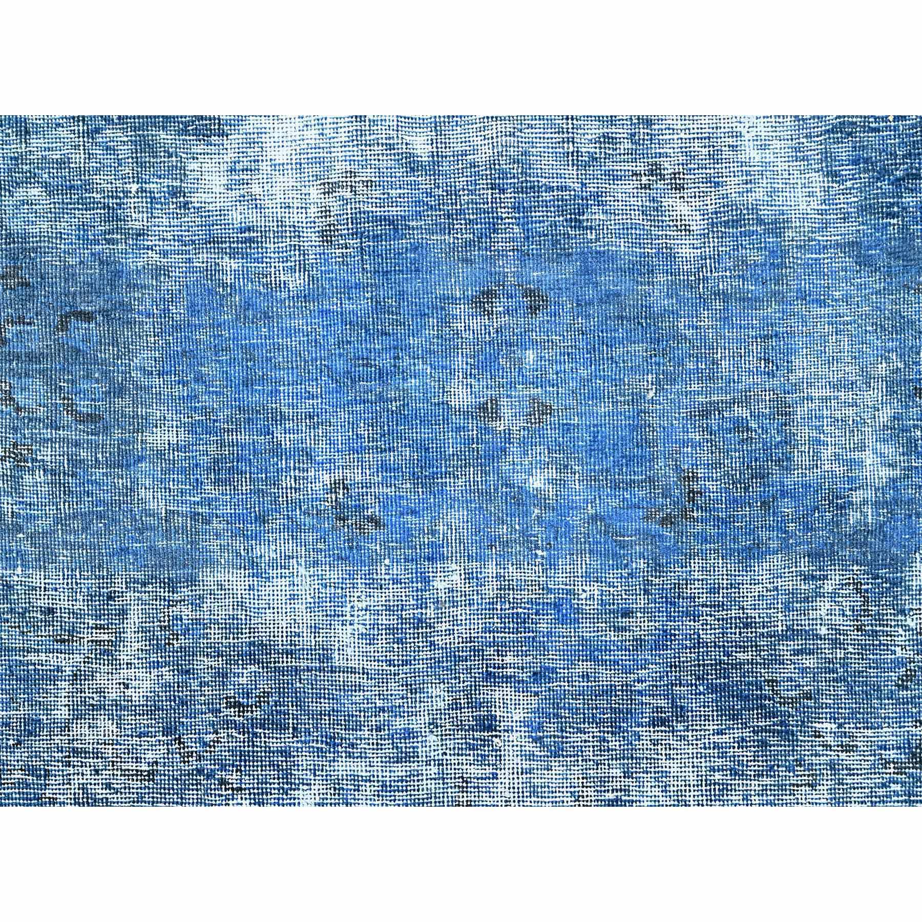 Overdyed-Vintage-Hand-Knotted-Rug-430510