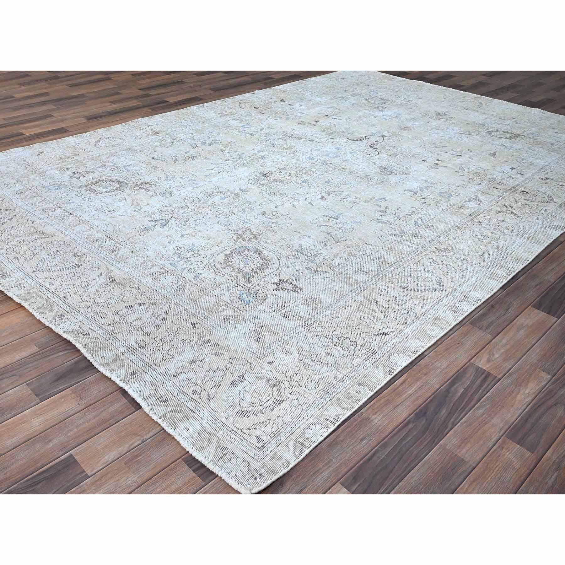 Overdyed-Vintage-Hand-Knotted-Rug-430520
