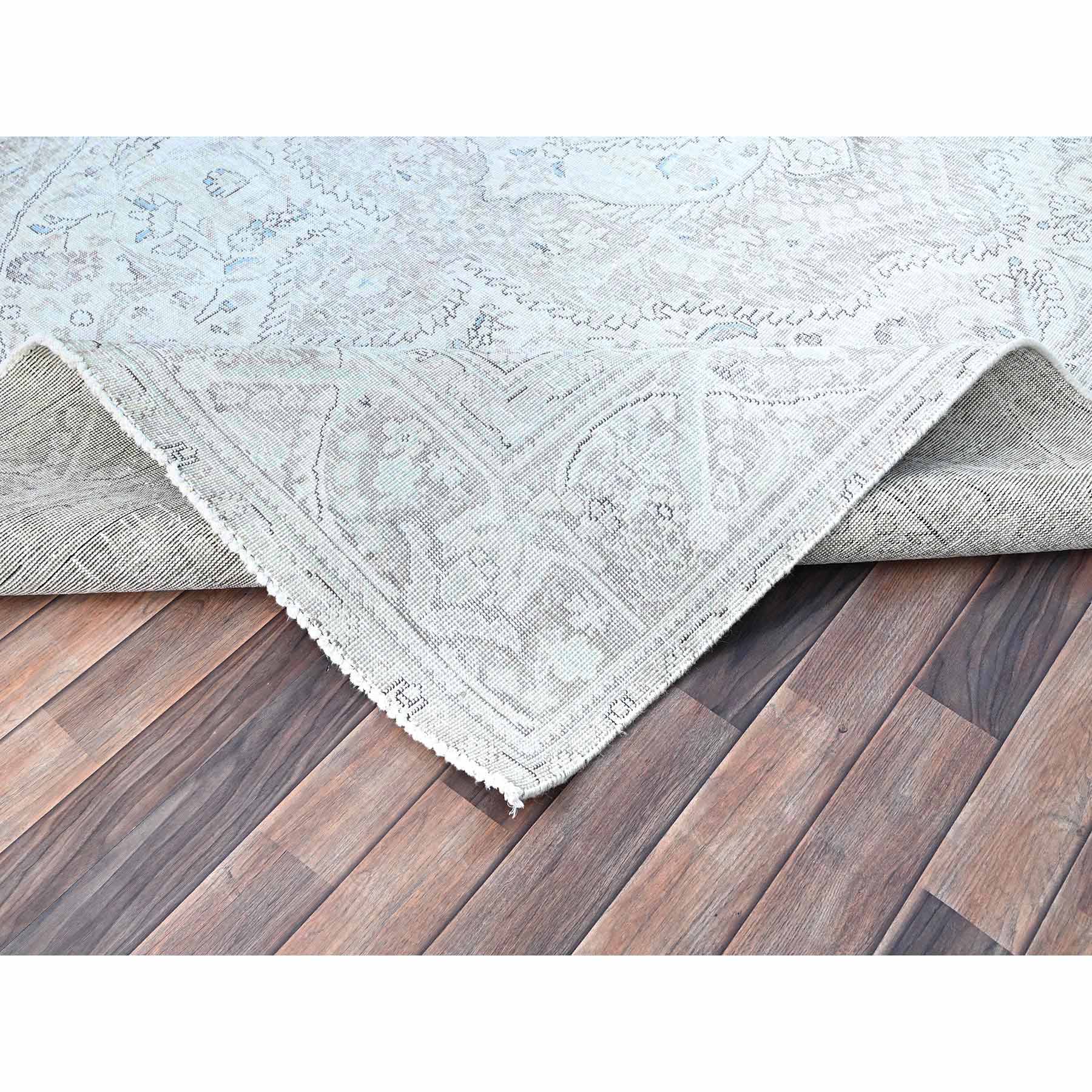 Overdyed-Vintage-Hand-Knotted-Rug-430525