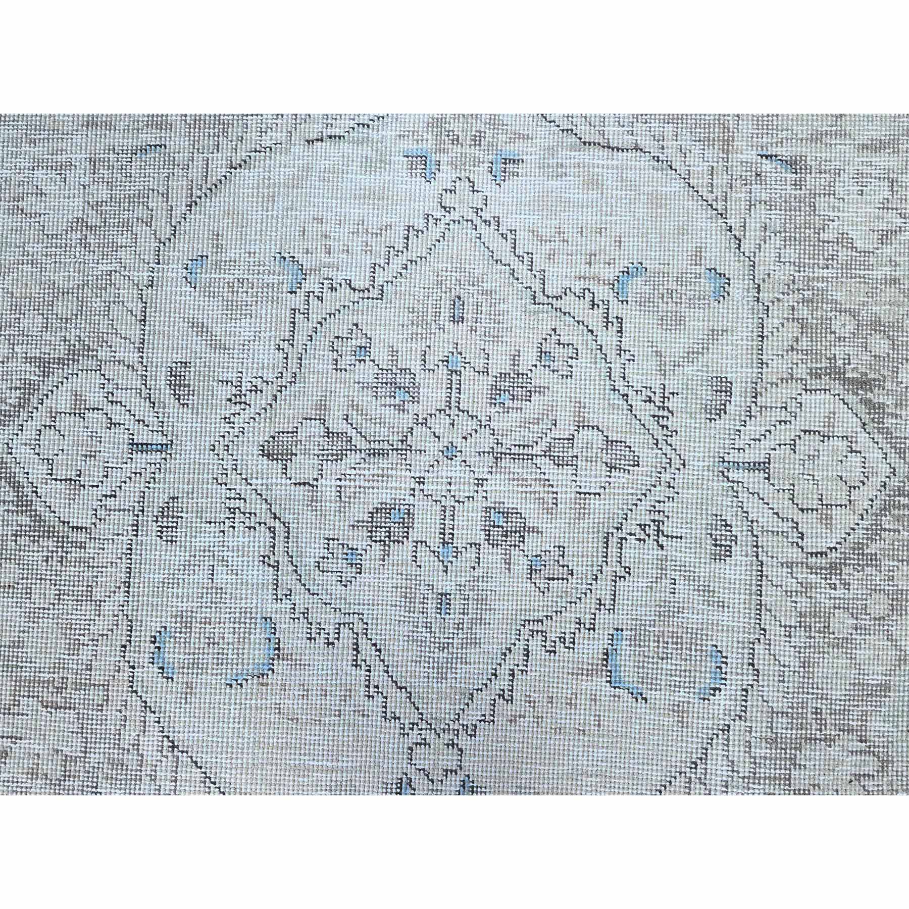 Overdyed-Vintage-Hand-Knotted-Rug-430525