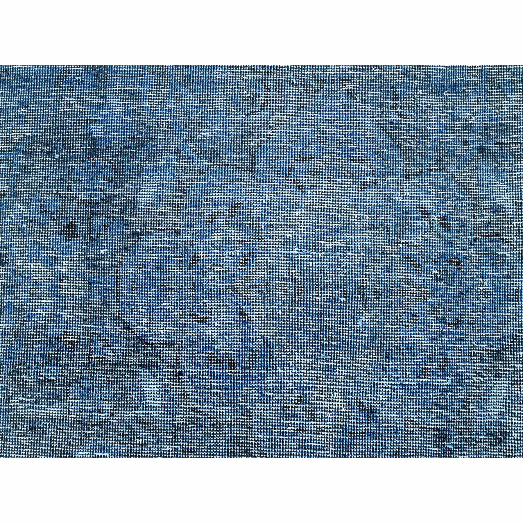 Overdyed-Vintage-Hand-Knotted-Rug-430540