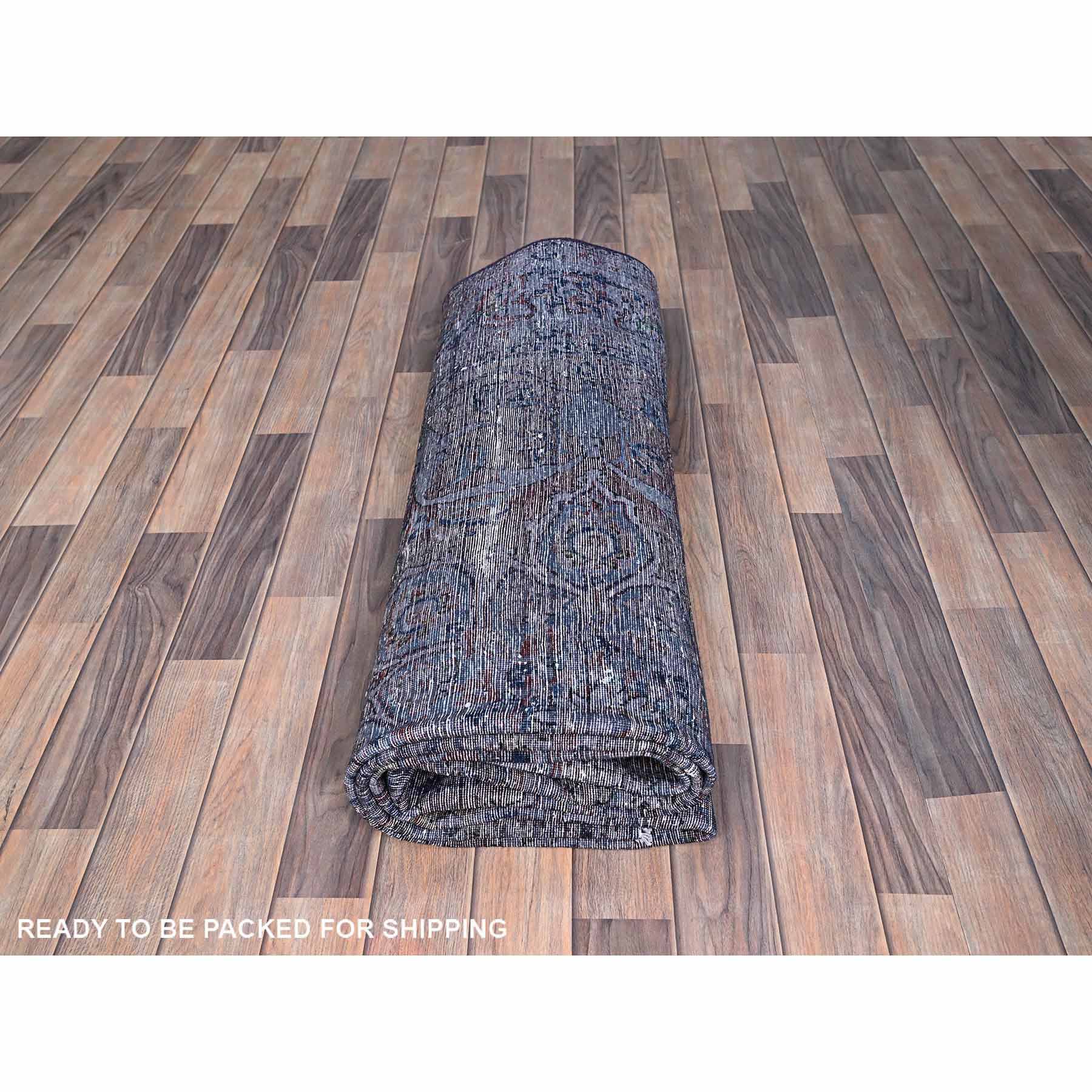 Overdyed-Vintage-Hand-Knotted-Rug-430550