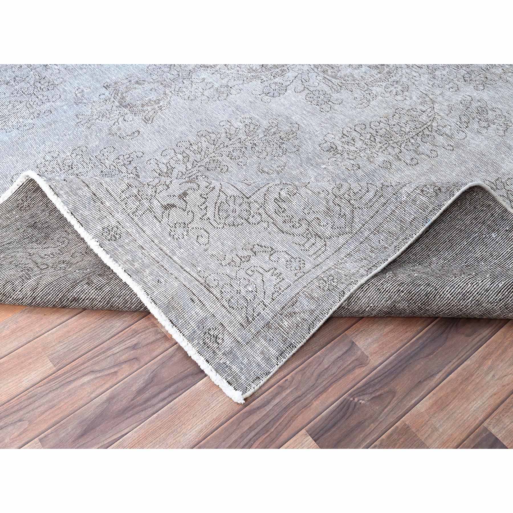 Overdyed-Vintage-Hand-Knotted-Rug-430945