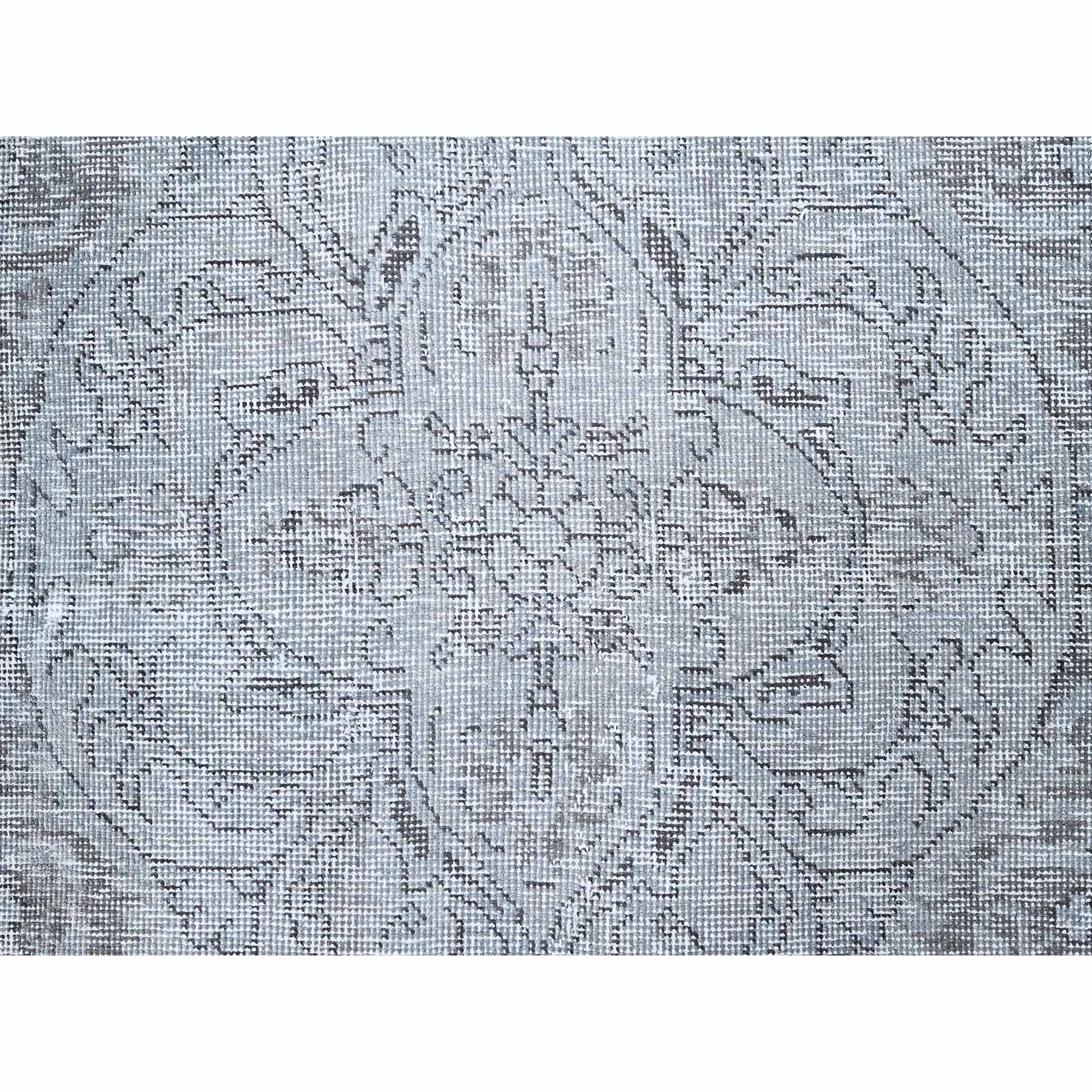 Overdyed-Vintage-Hand-Knotted-Rug-430945