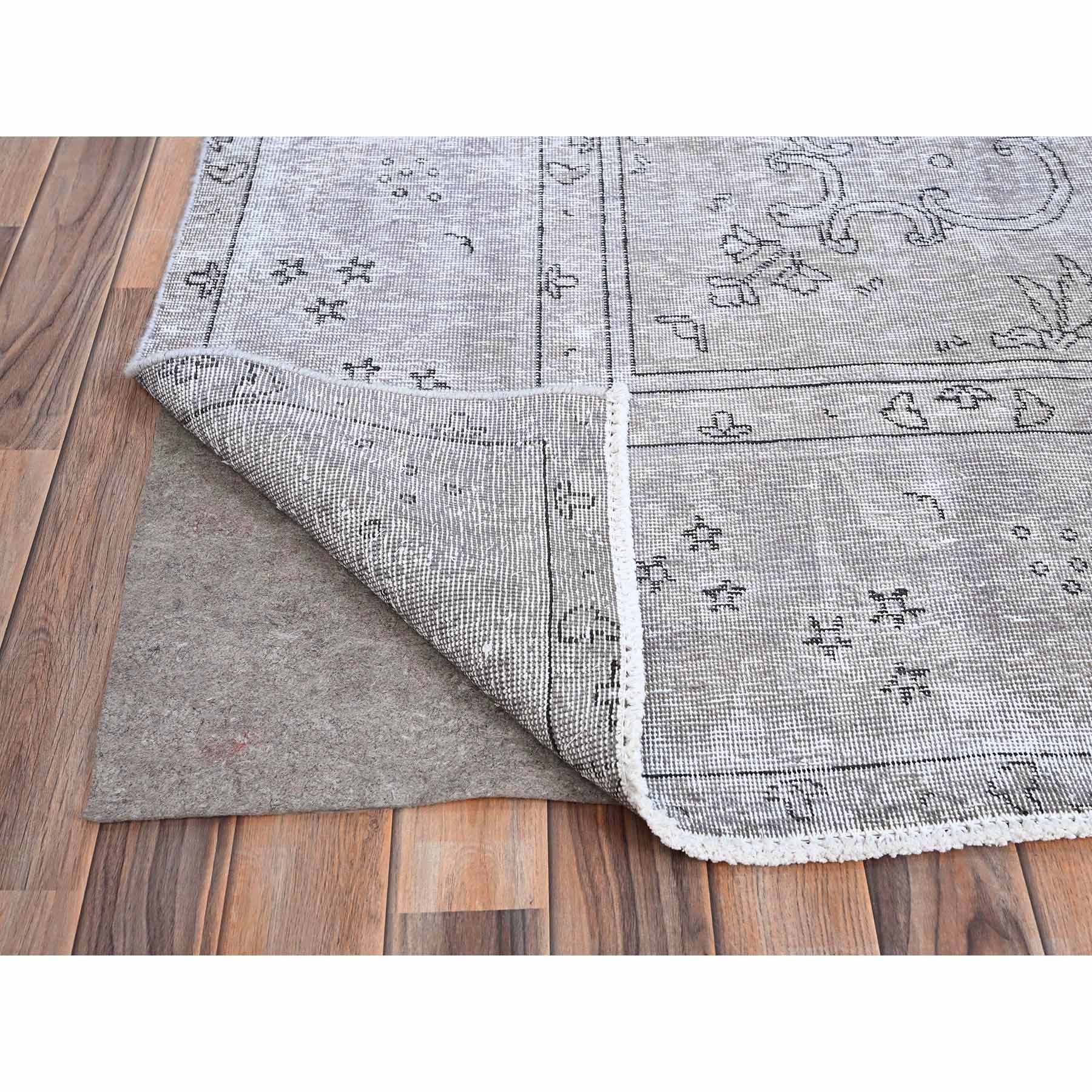 Overdyed-Vintage-Hand-Knotted-Rug-430965