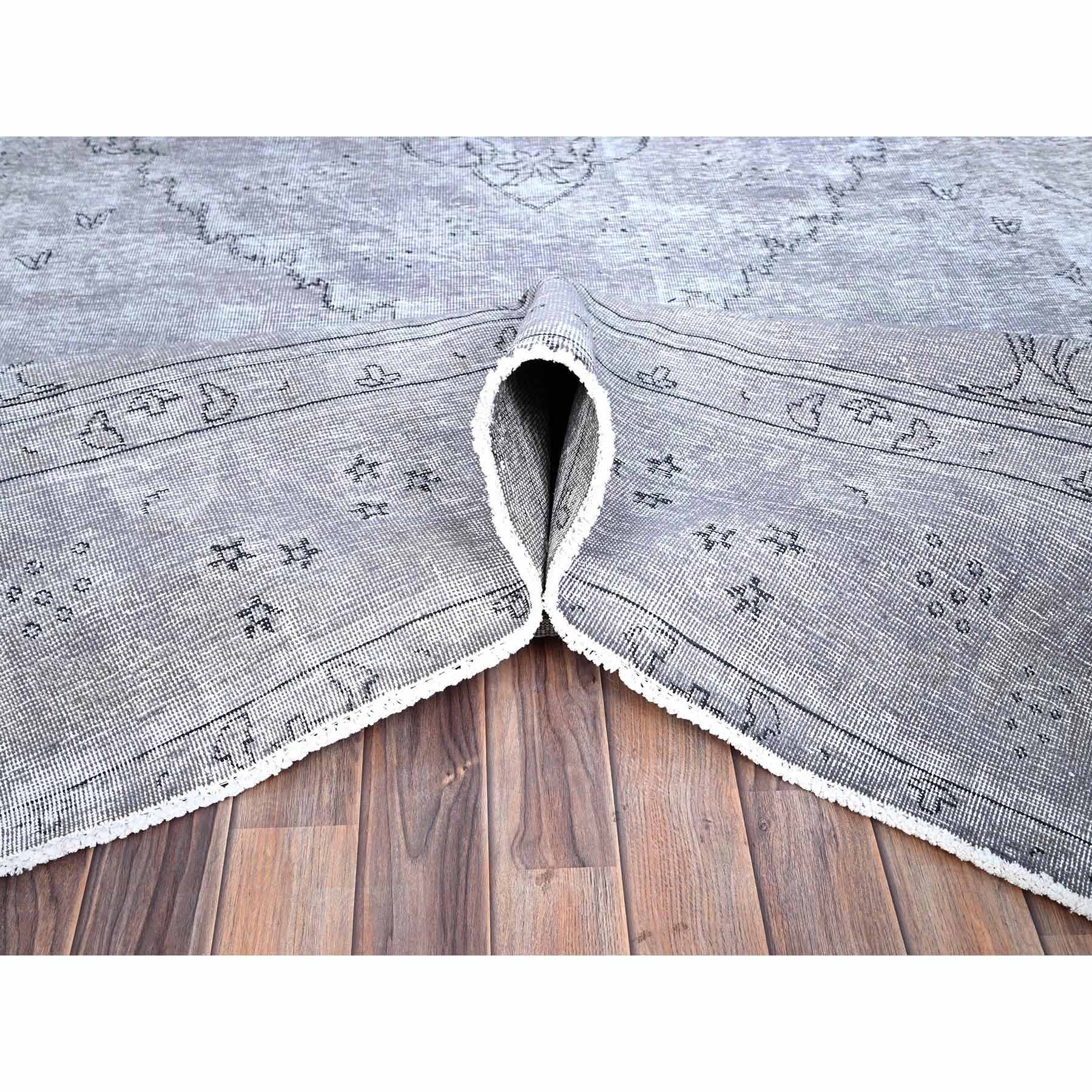 Overdyed-Vintage-Hand-Knotted-Rug-430965