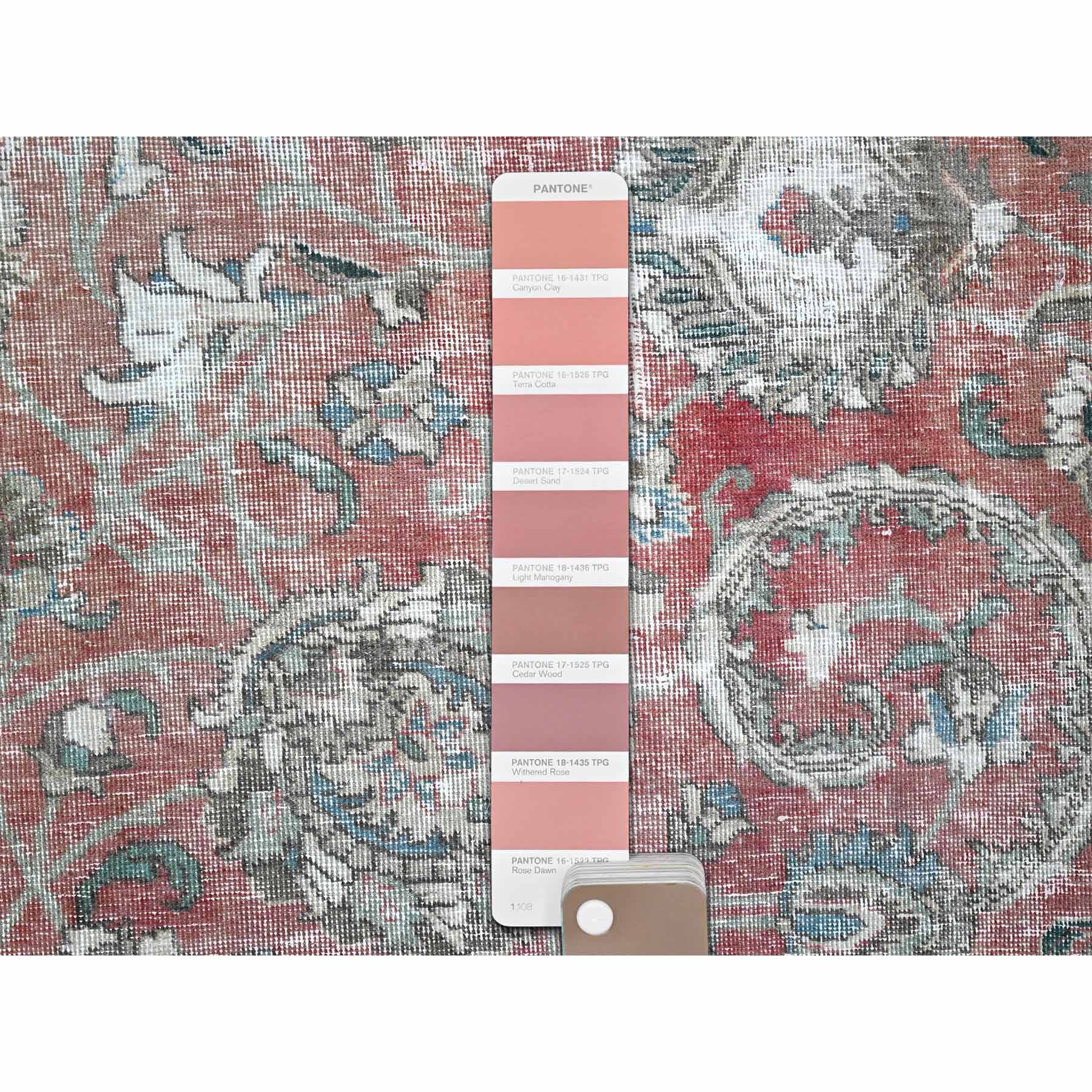 Overdyed-Vintage-Hand-Knotted-Rug-430970