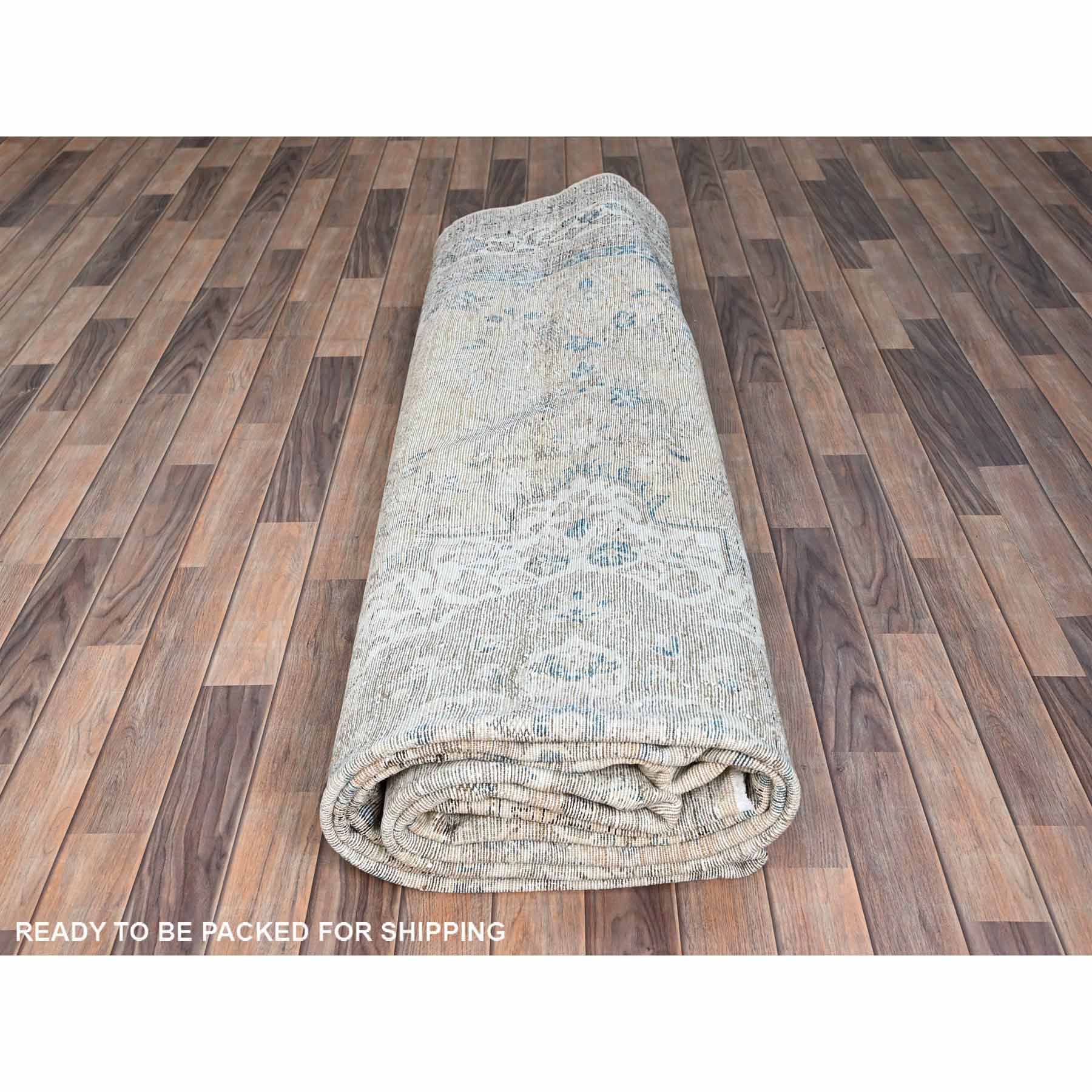 Overdyed-Vintage-Hand-Knotted-Rug-432460