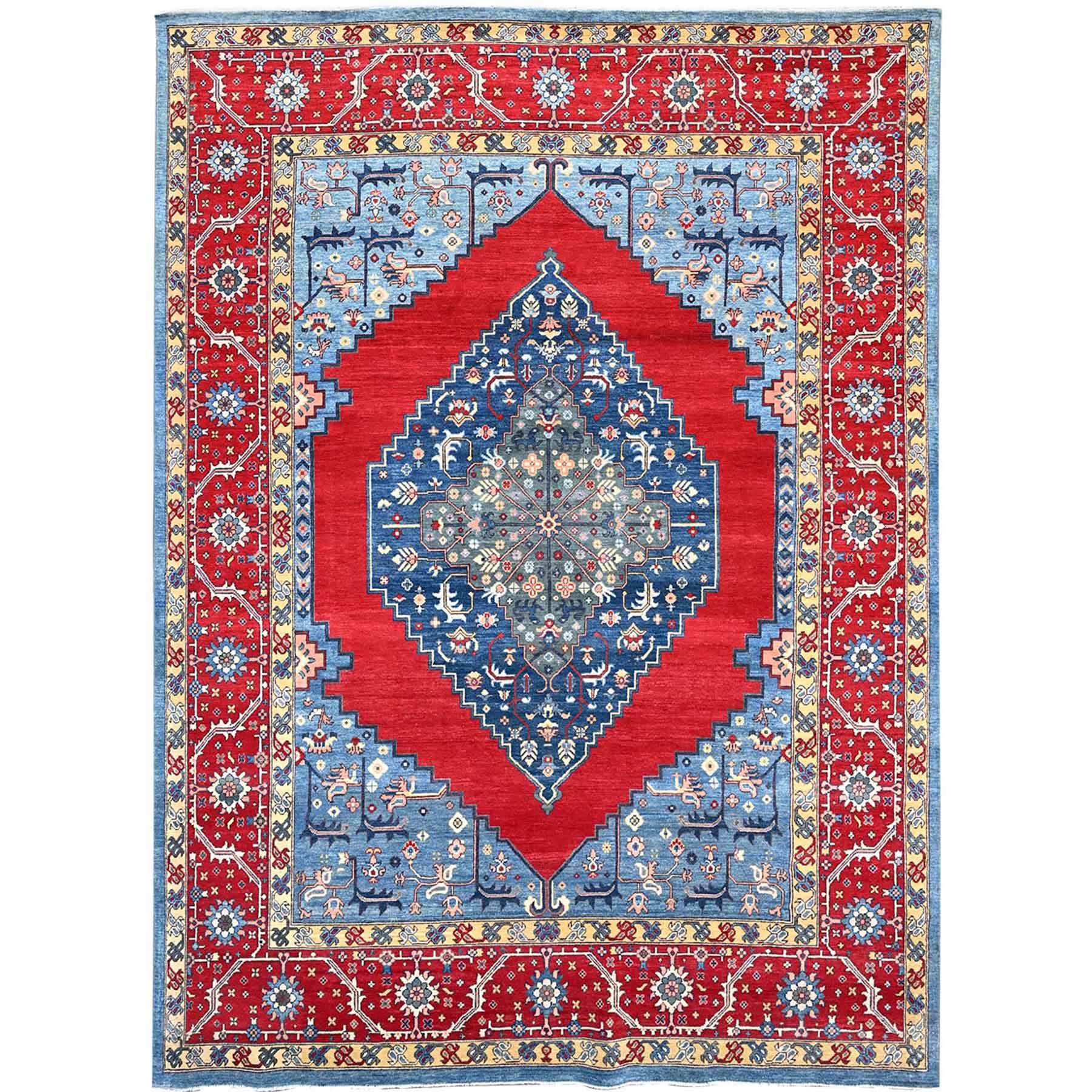 Heriz-Hand-Knotted-Rug-430785