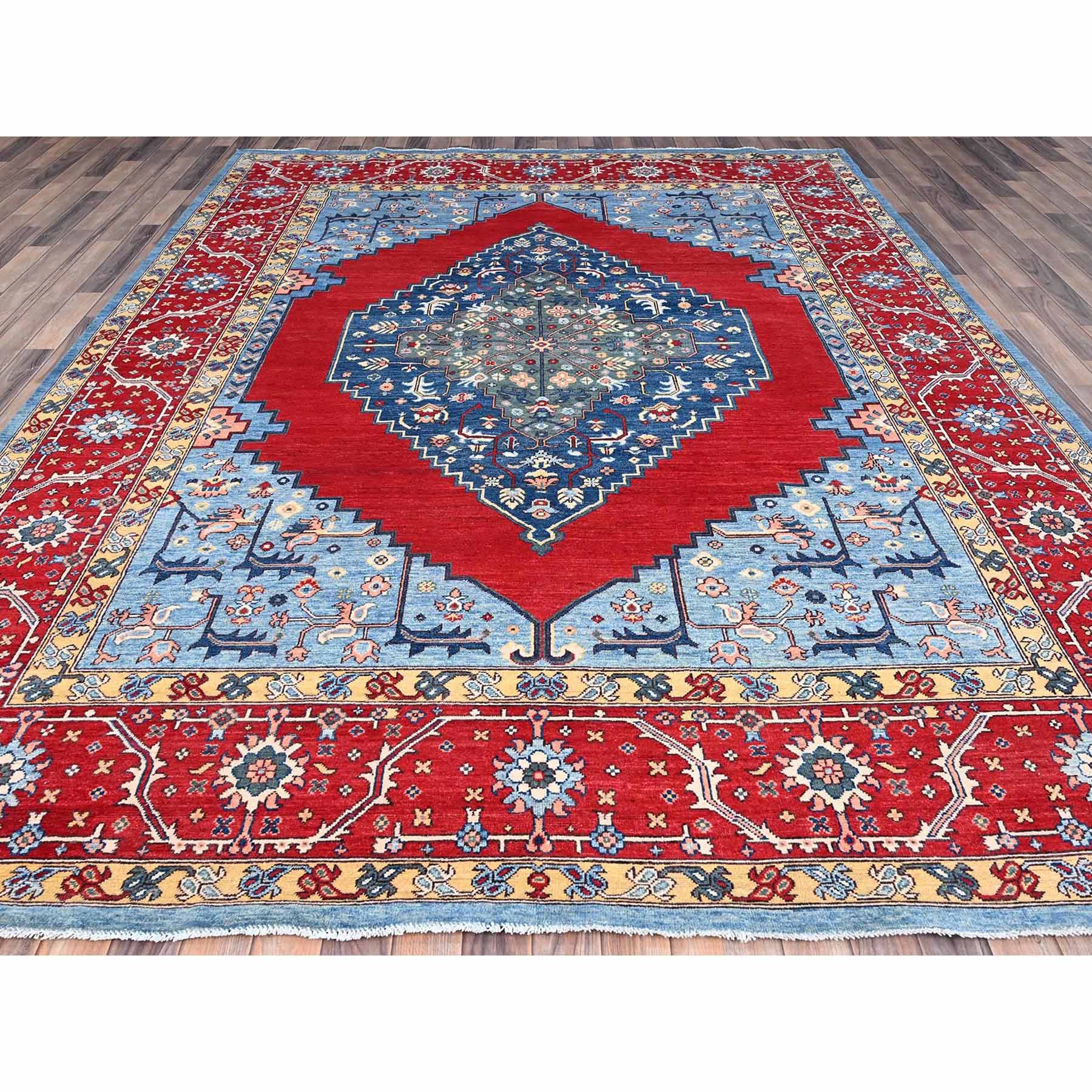Heriz-Hand-Knotted-Rug-430785