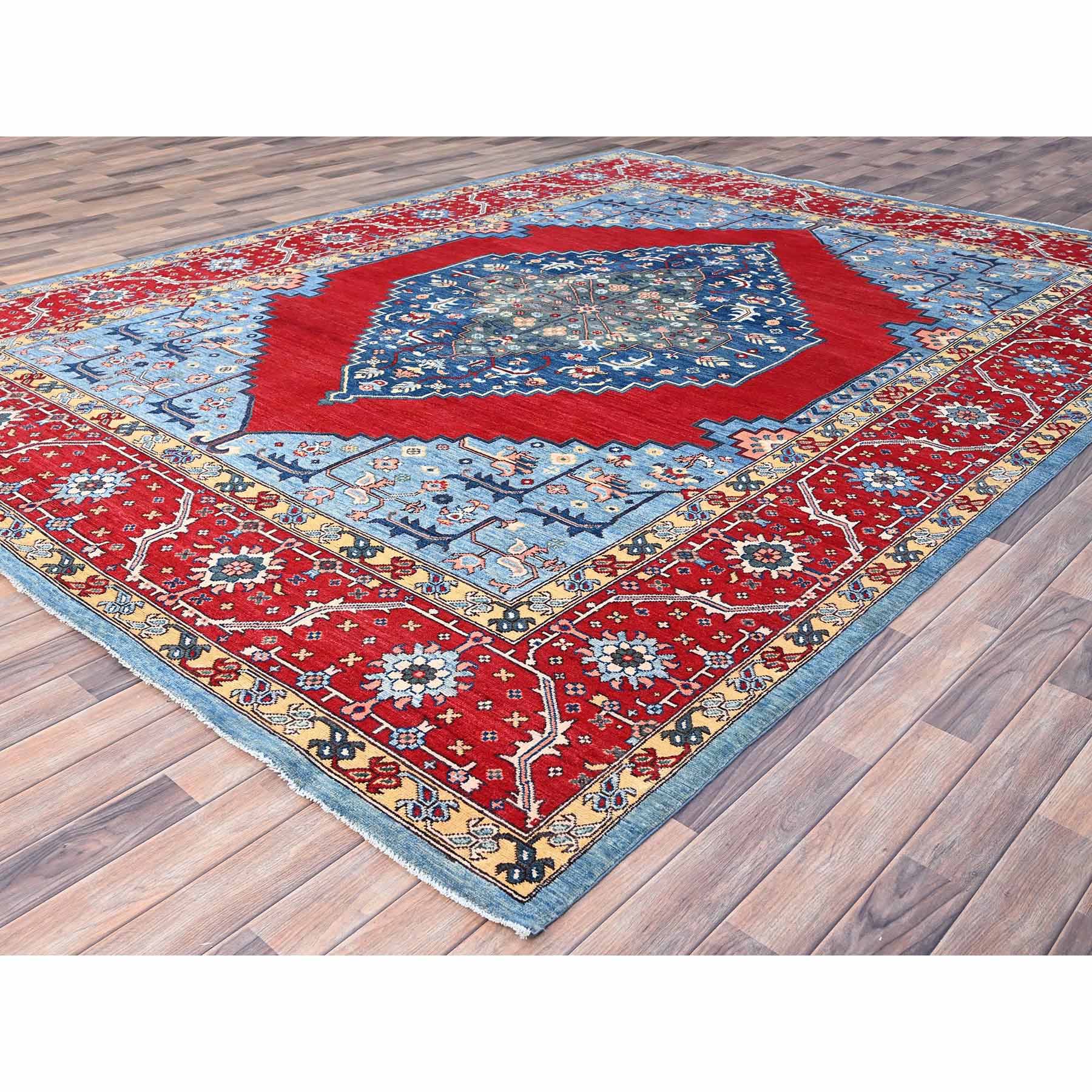 Heriz-Hand-Knotted-Rug-430785