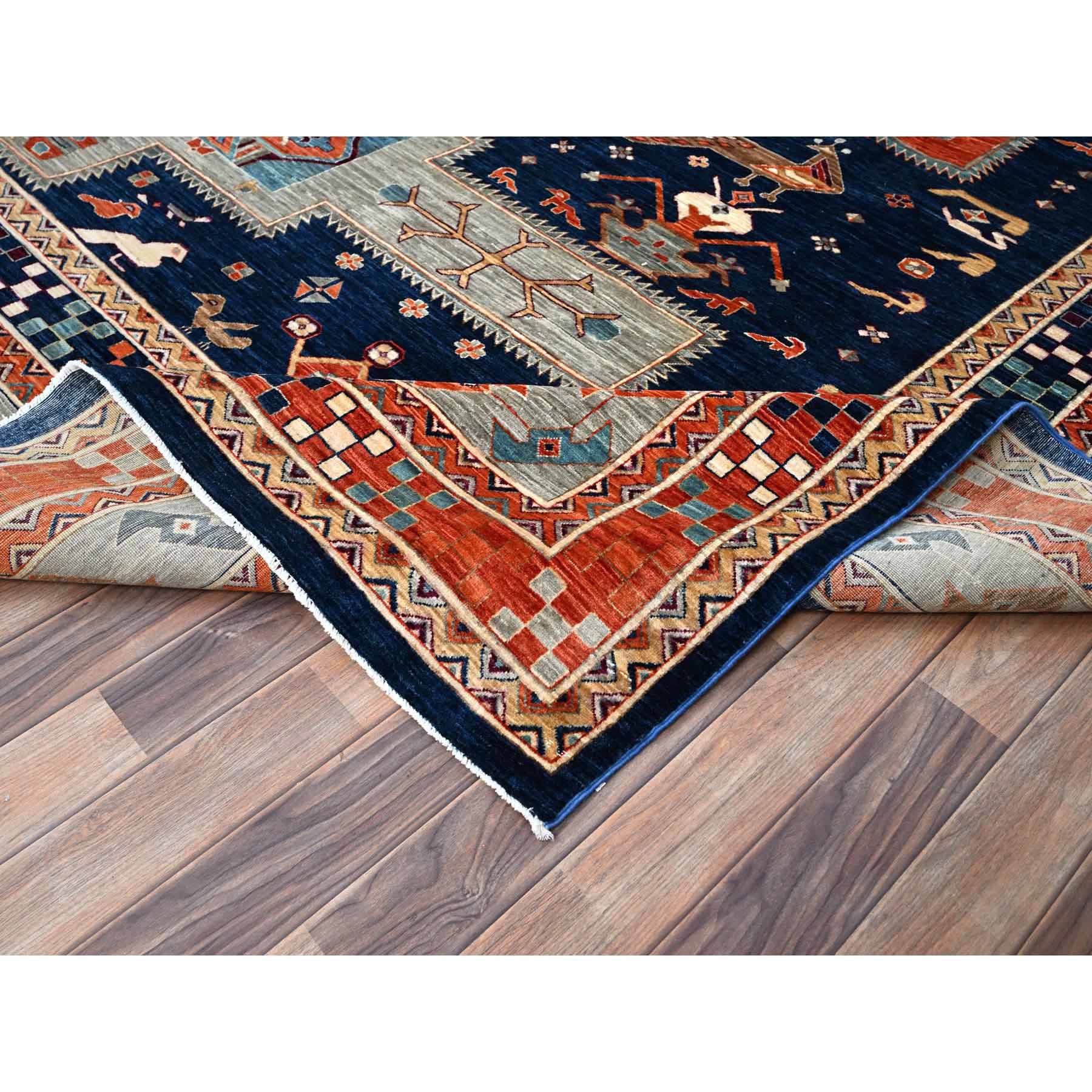 Tribal-Geometric-Hand-Knotted-Rug-432045
