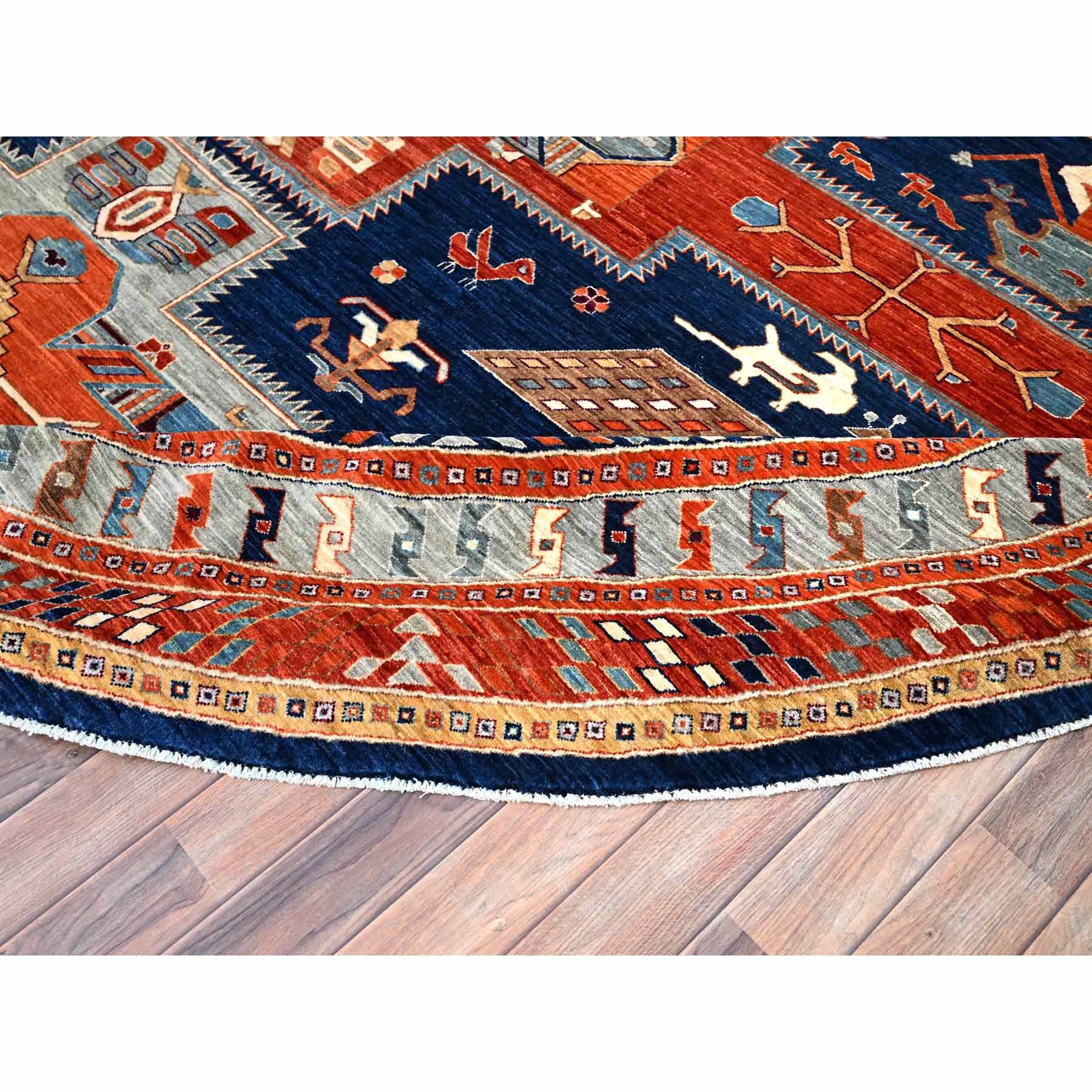Tribal-Geometric-Hand-Knotted-Rug-432050