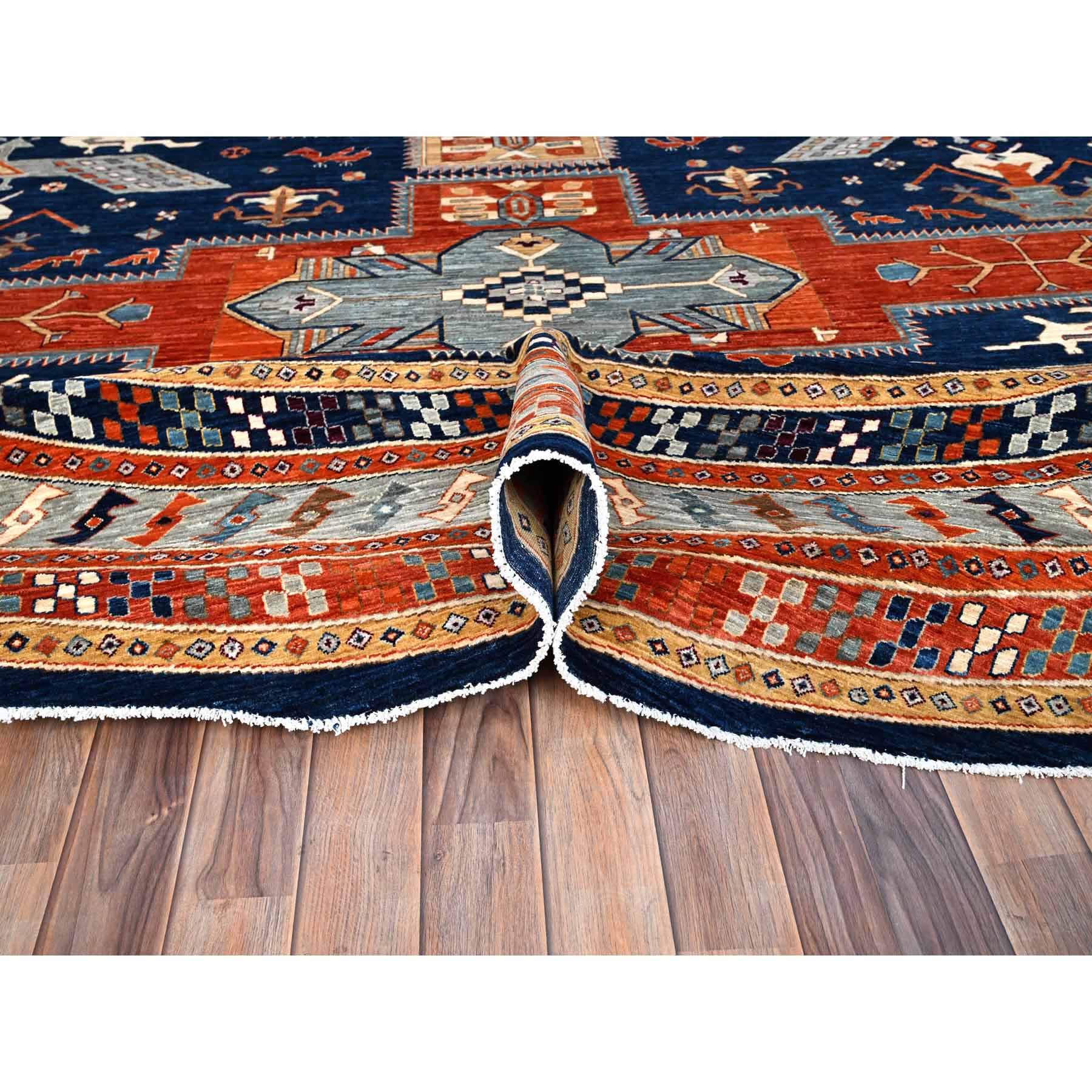 Tribal-Geometric-Hand-Knotted-Rug-432050
