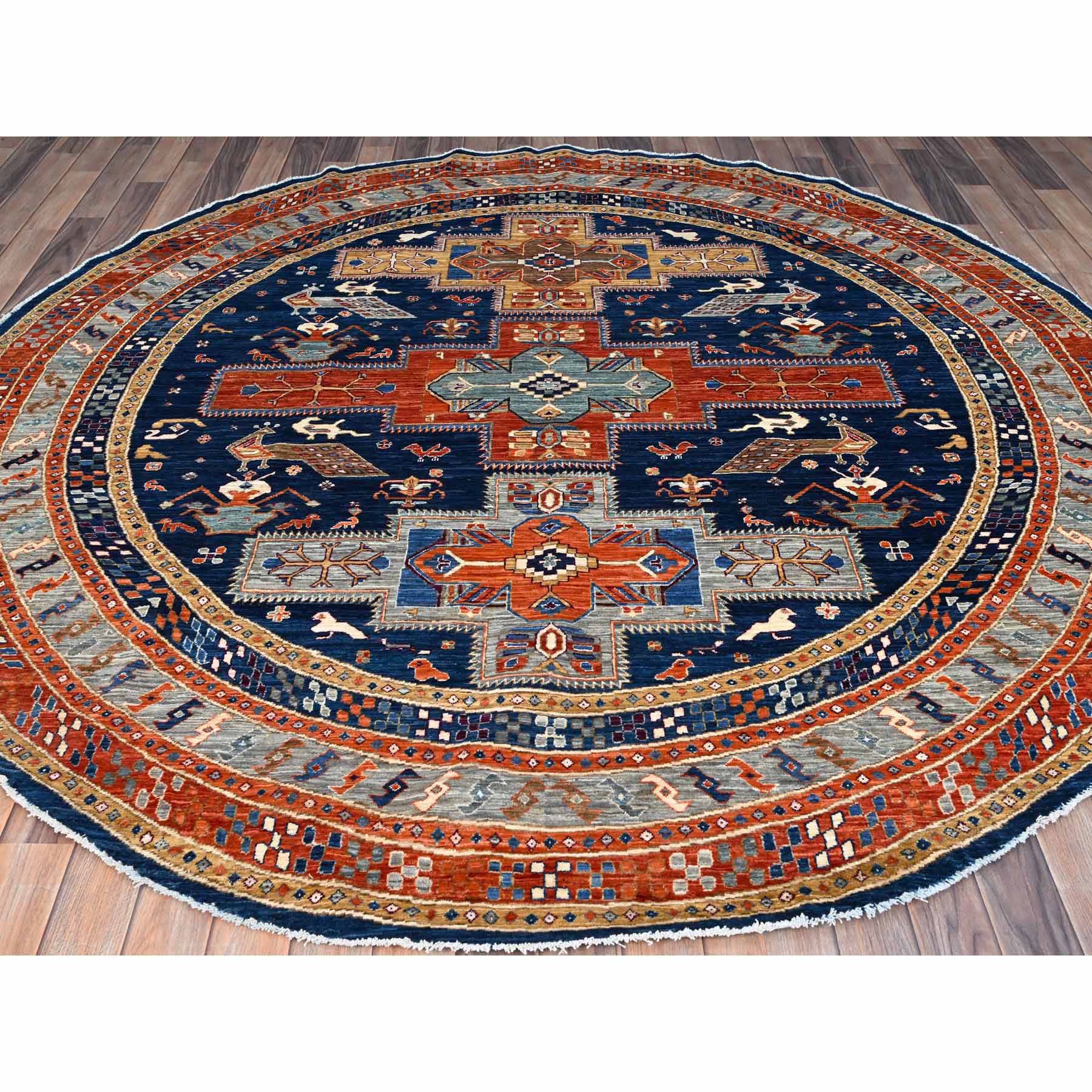 Tribal-Geometric-Hand-Knotted-Rug-432055