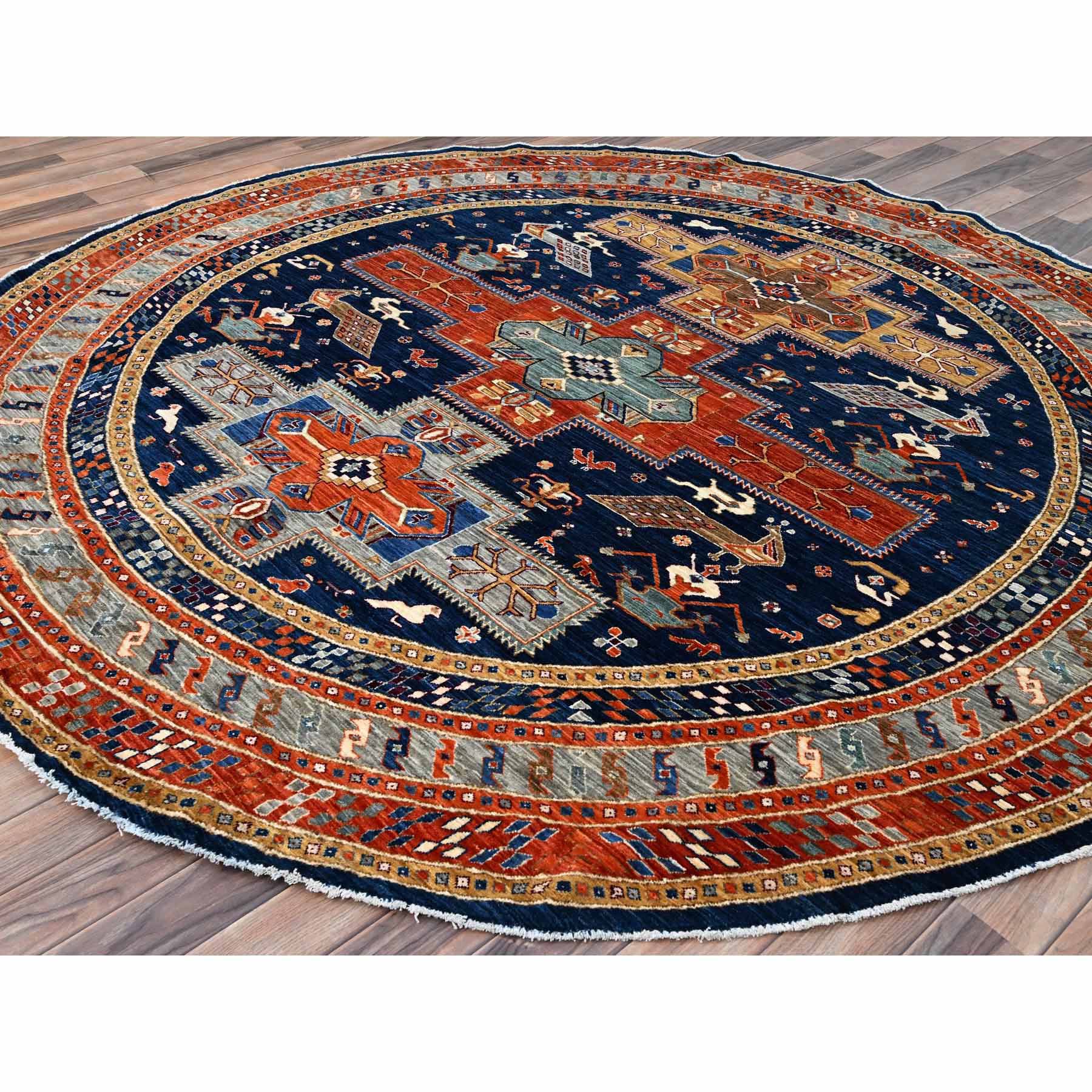 Tribal-Geometric-Hand-Knotted-Rug-432055
