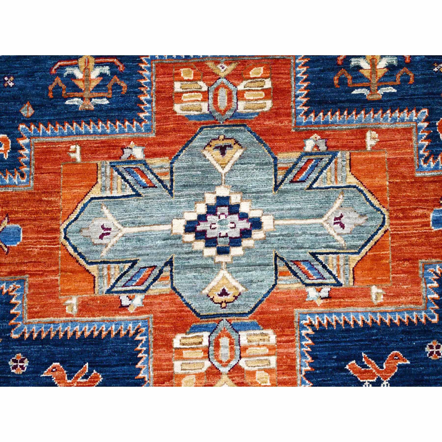 Tribal-Geometric-Hand-Knotted-Rug-432055