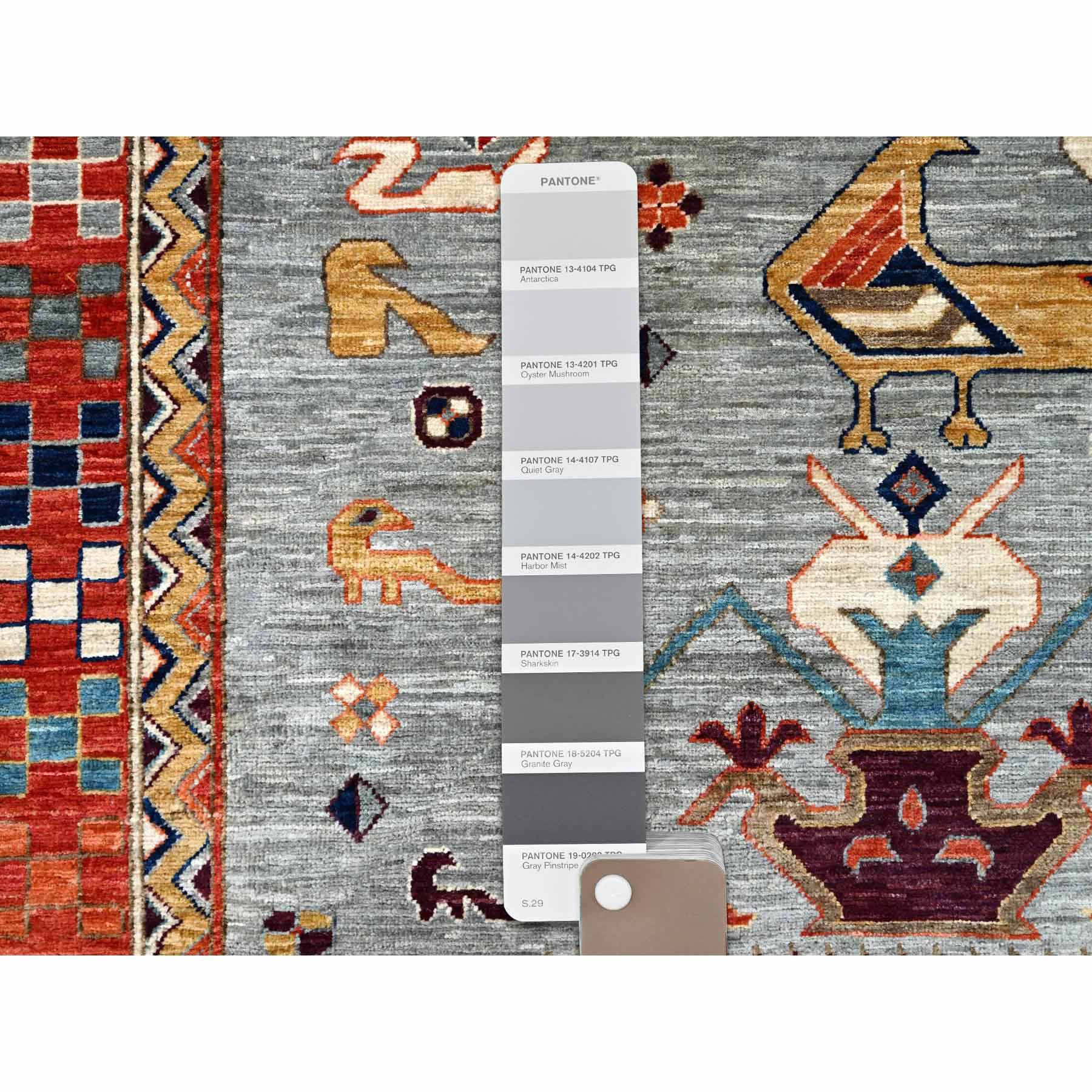 Tribal-Geometric-Hand-Knotted-Rug-432075