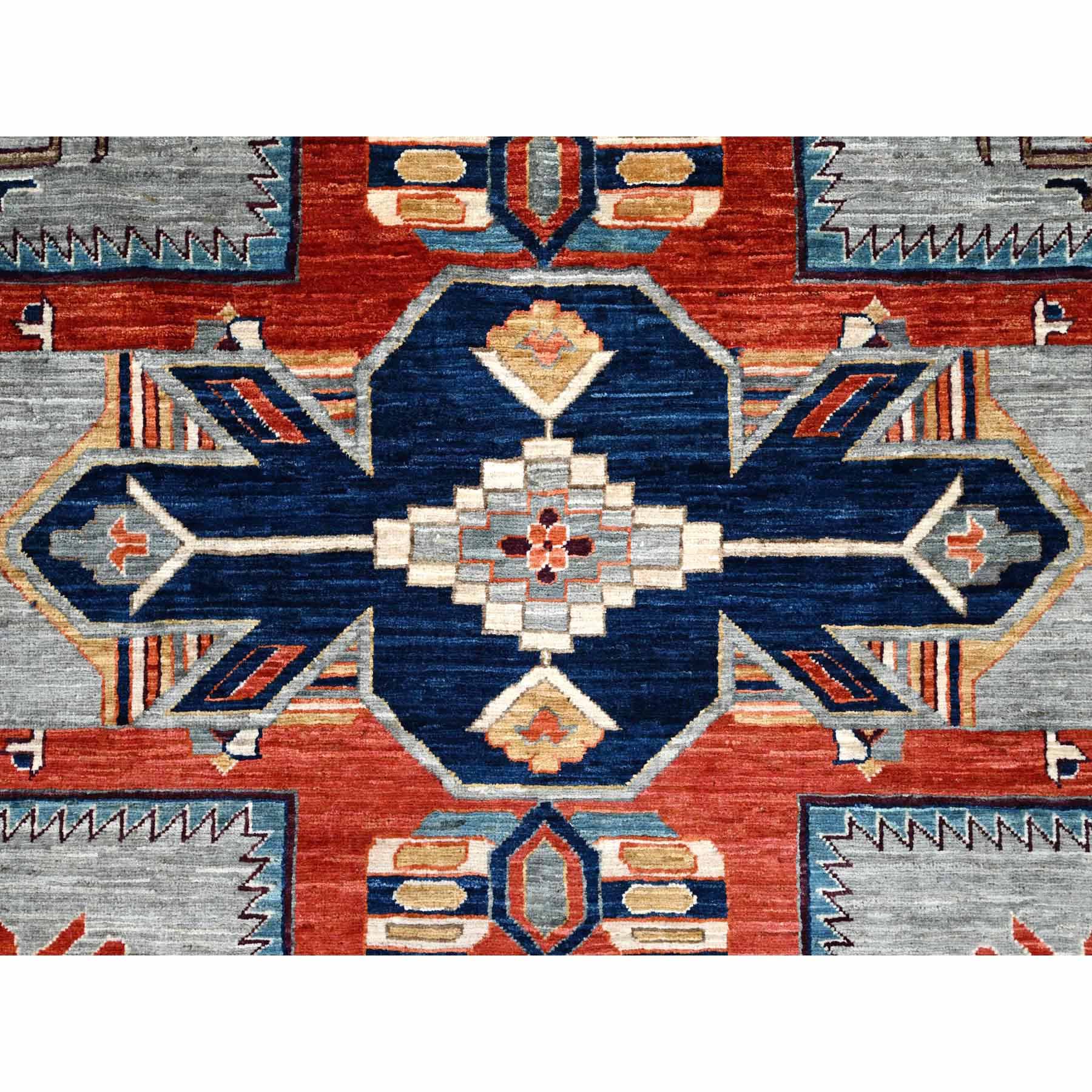 Tribal-Geometric-Hand-Knotted-Rug-432075