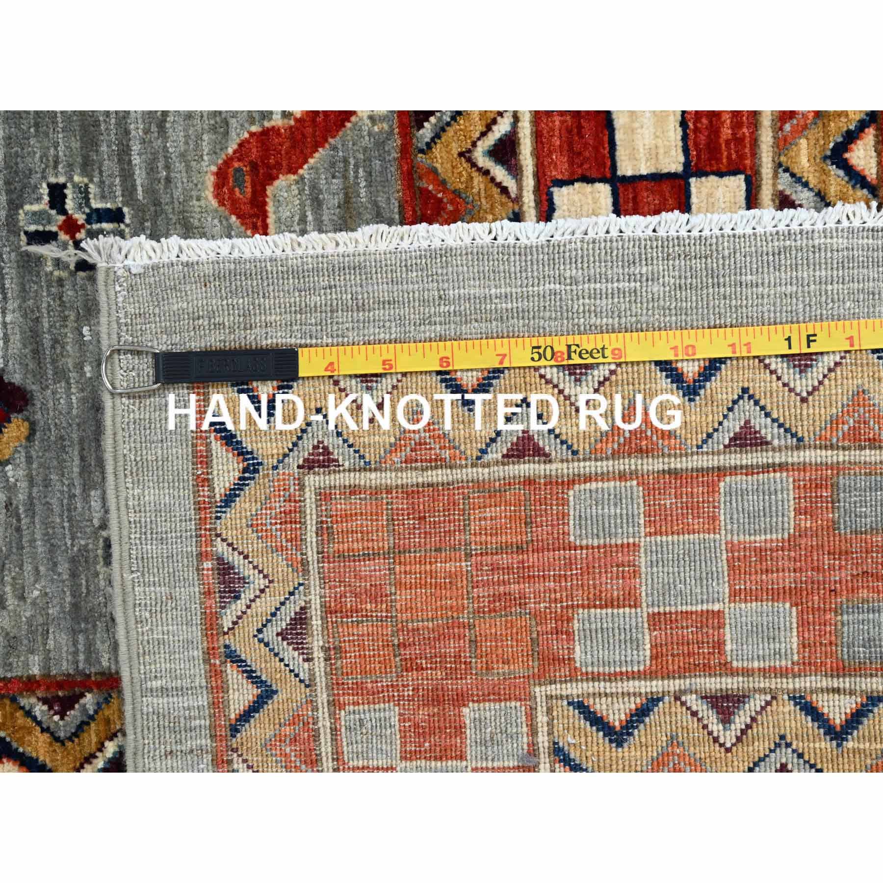 Tribal-Geometric-Hand-Knotted-Rug-432075