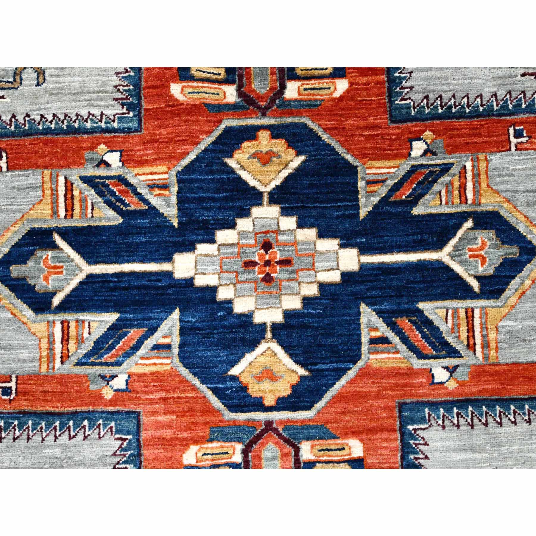 Tribal-Geometric-Hand-Knotted-Rug-432080