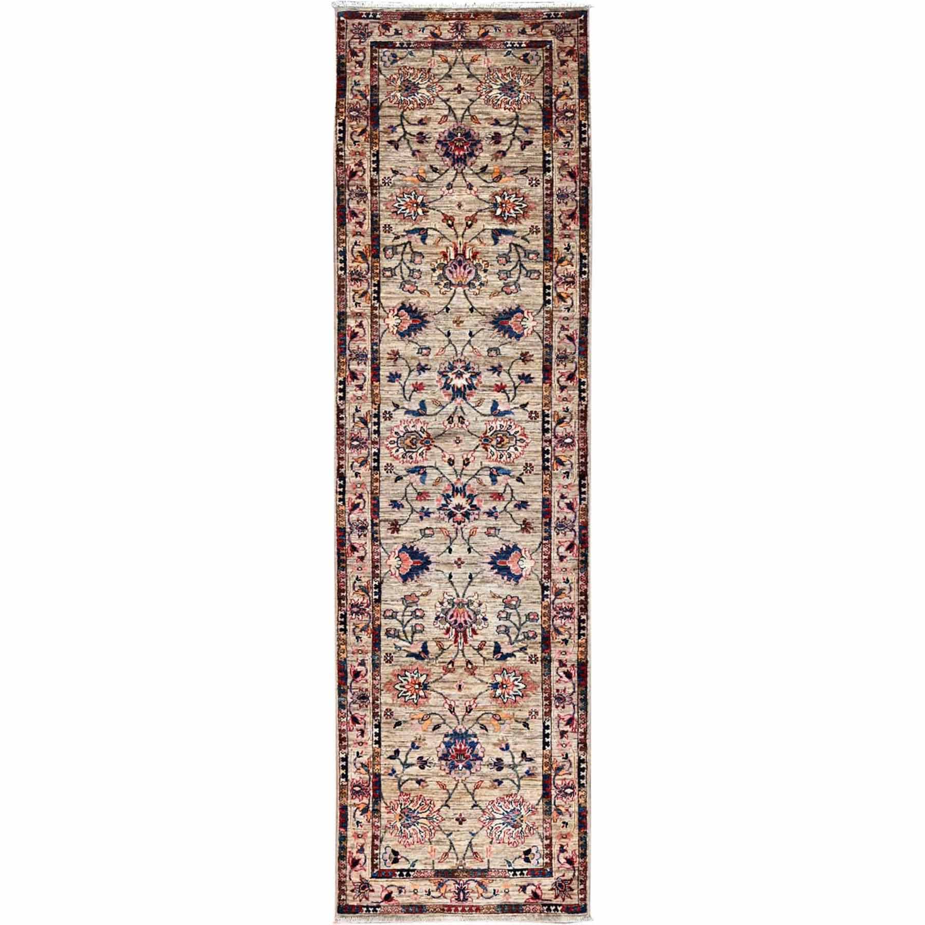 Tribal-Geometric-Hand-Knotted-Rug-432435