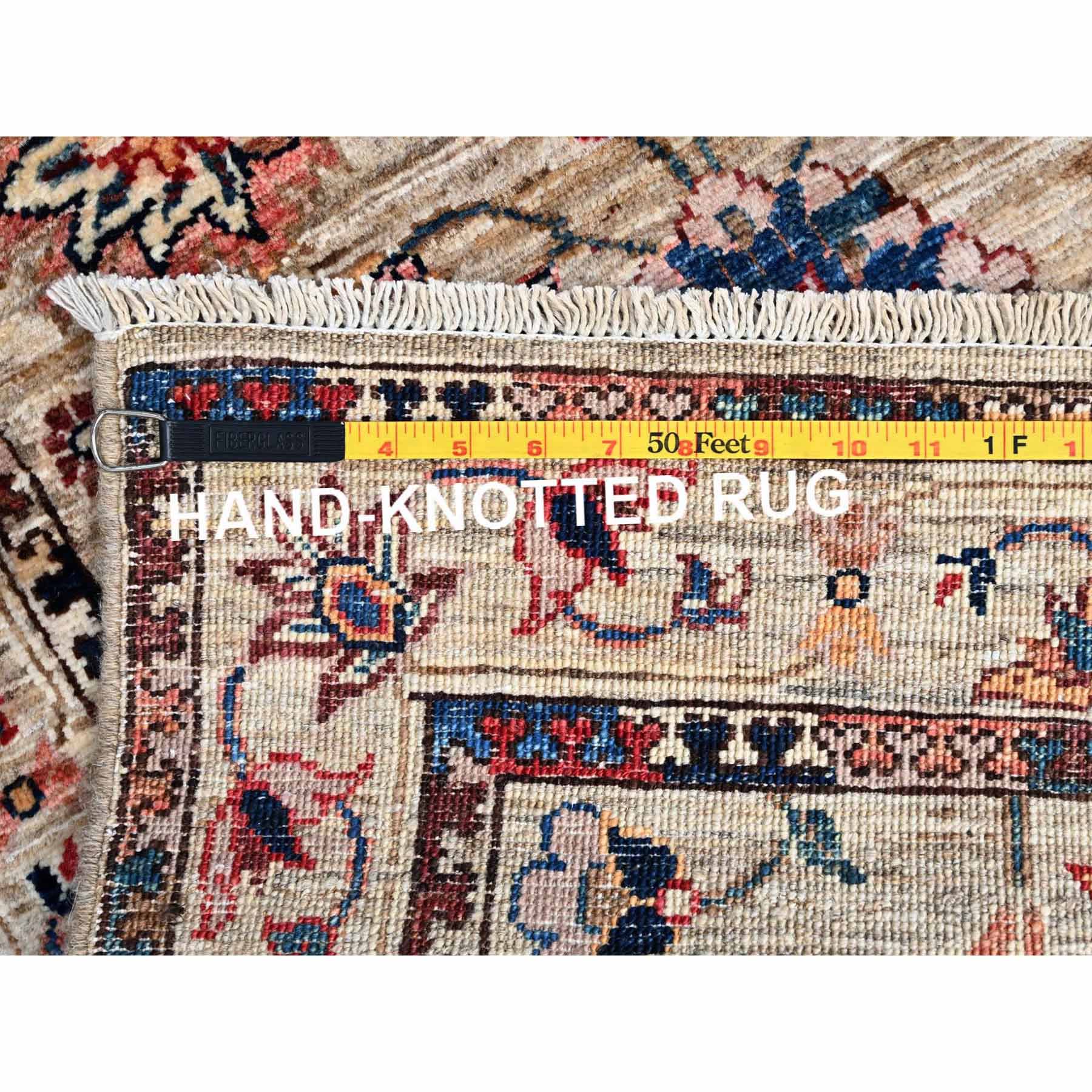 Tribal-Geometric-Hand-Knotted-Rug-432435
