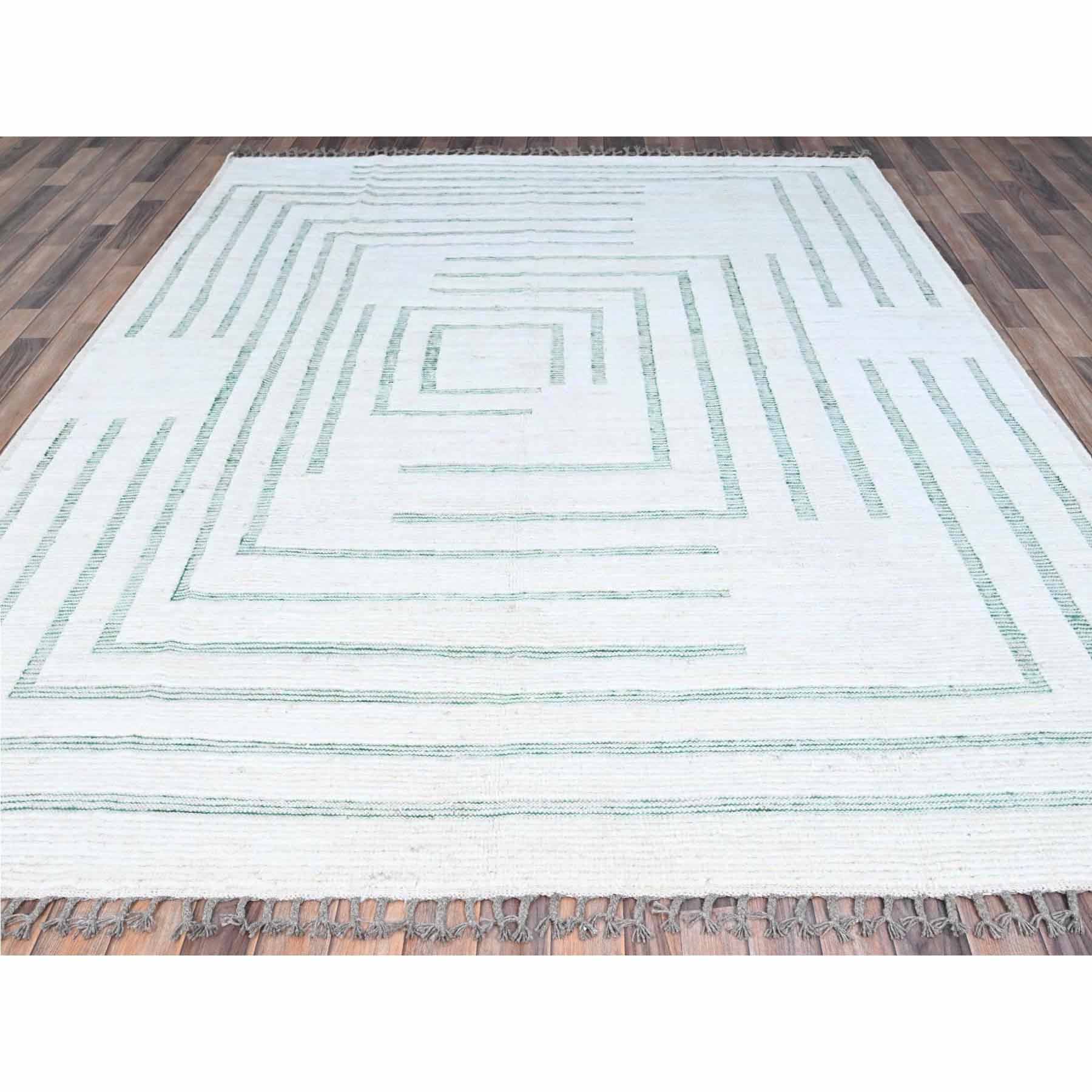 Tribal-Geometric-Hand-Knotted-Rug-432495