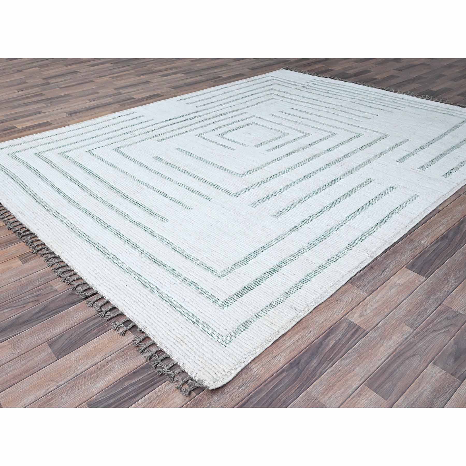 Tribal-Geometric-Hand-Knotted-Rug-432495