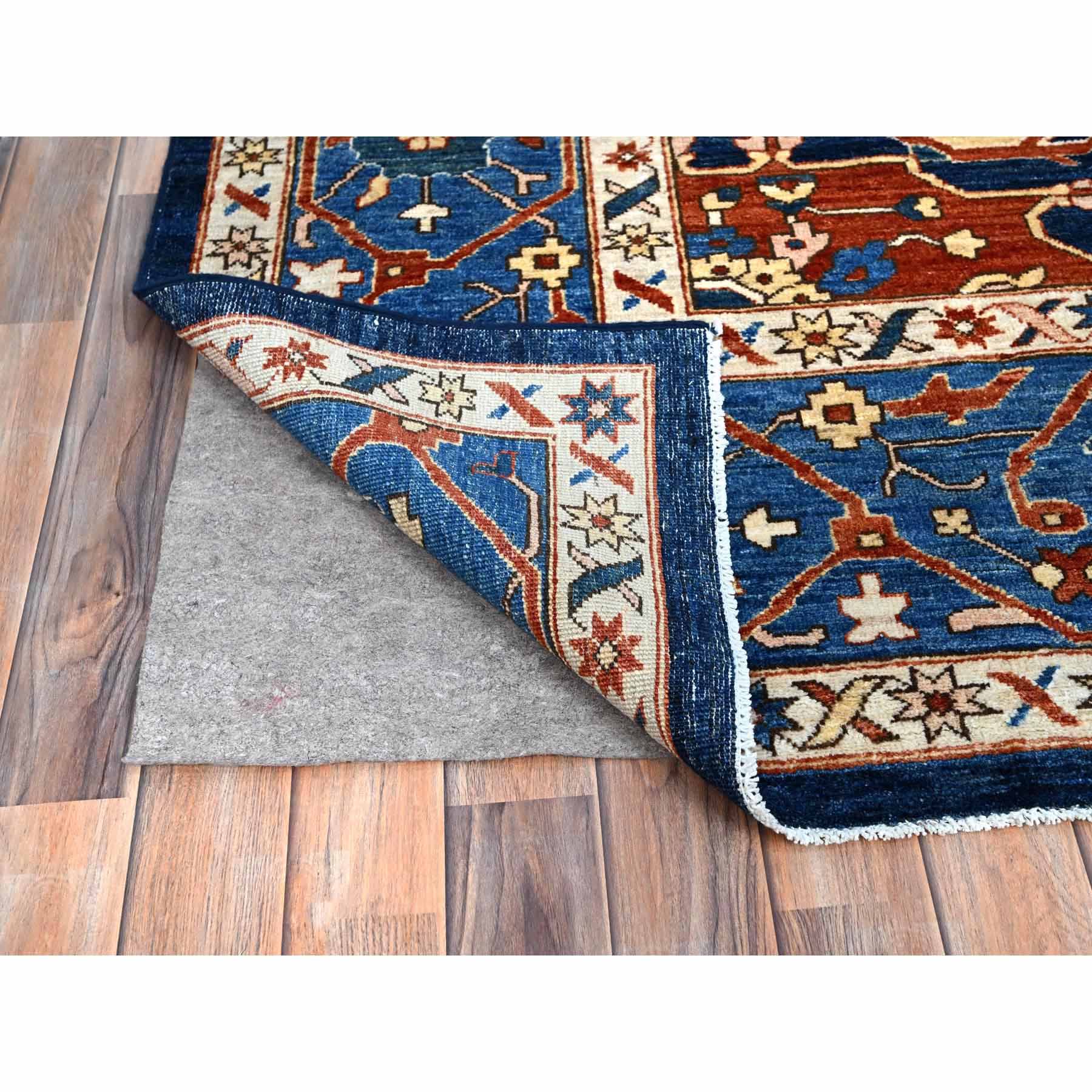 Heriz-Hand-Knotted-Rug-432550