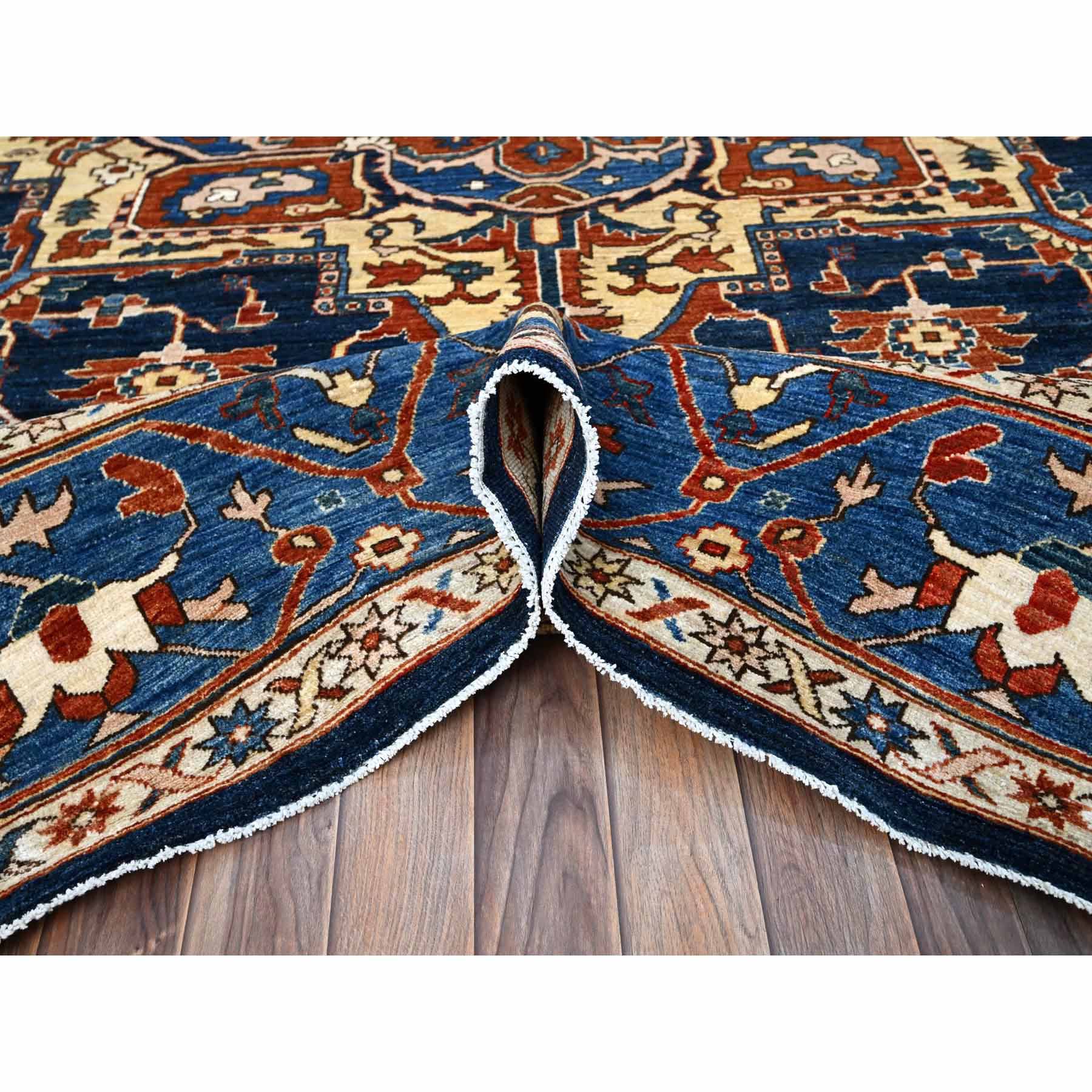 Heriz-Hand-Knotted-Rug-432550