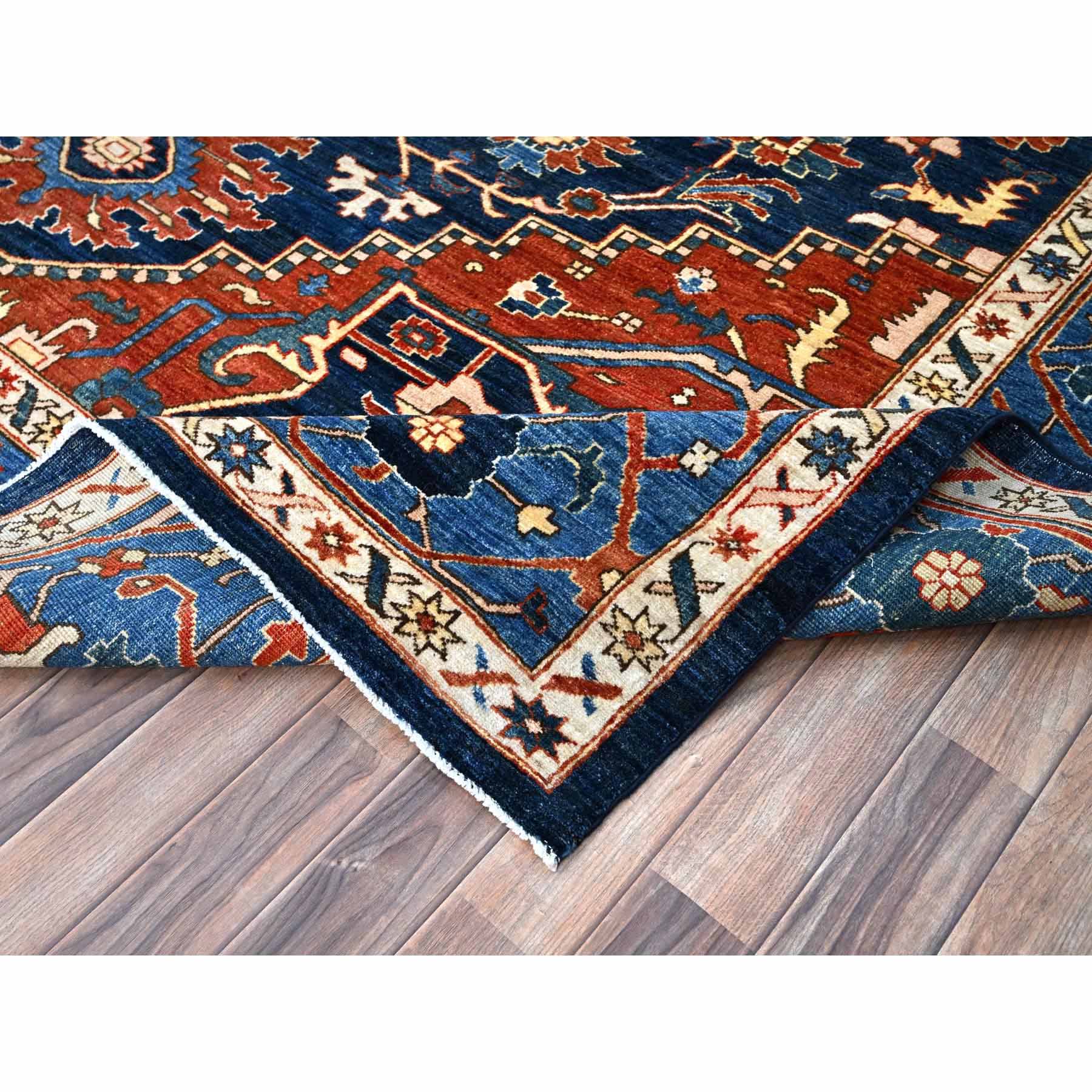 Heriz-Hand-Knotted-Rug-432550