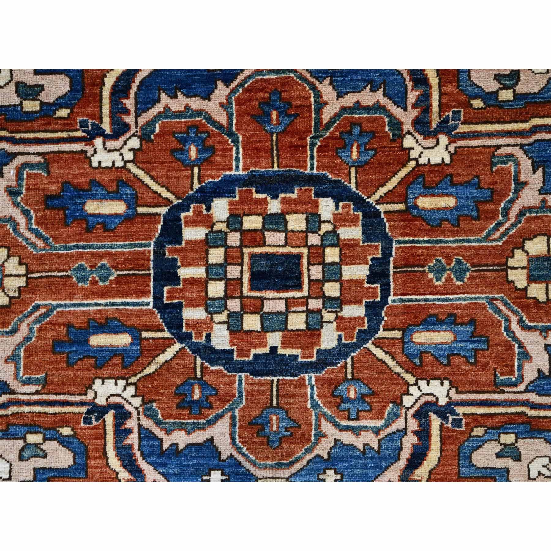 Heriz-Hand-Knotted-Rug-432550