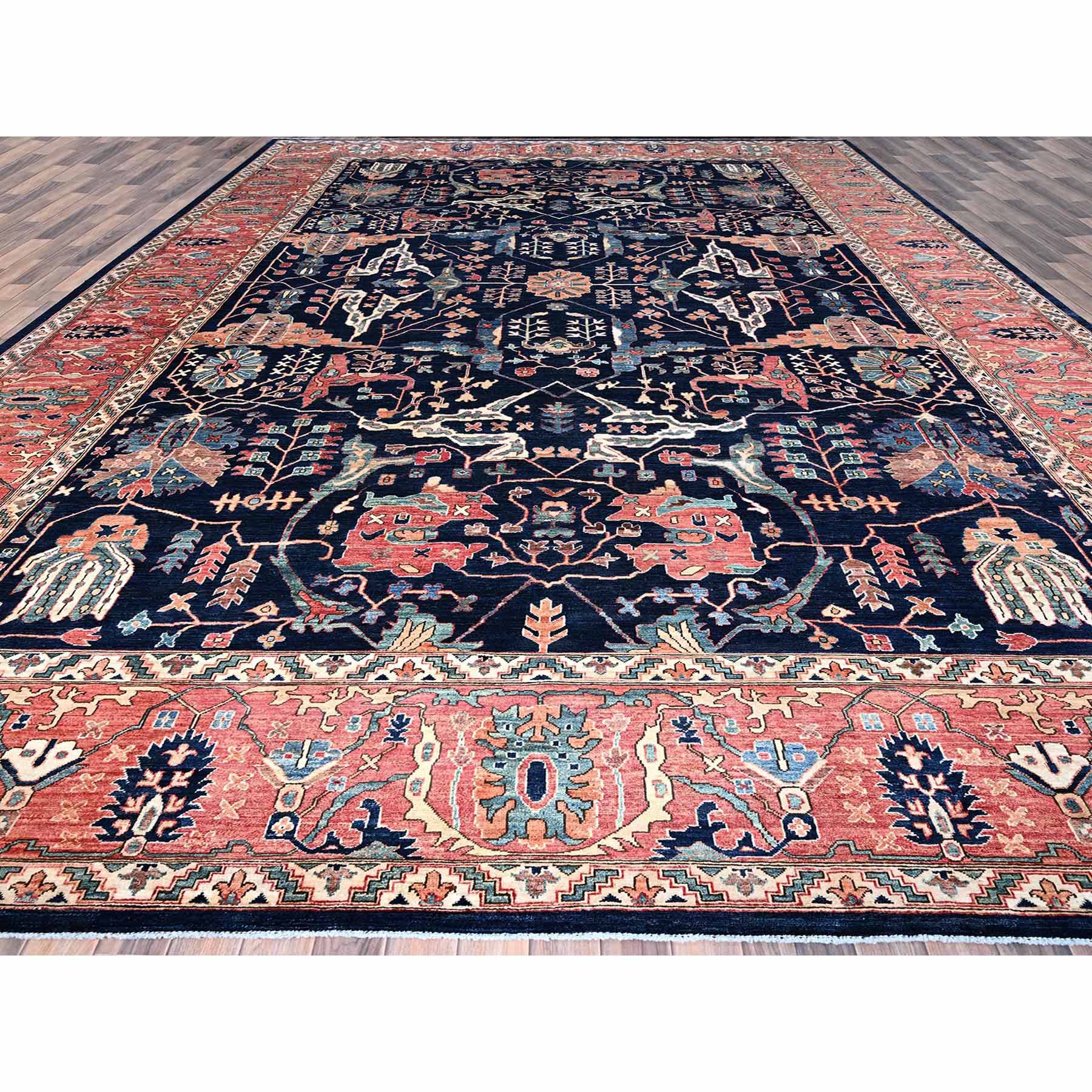 Heriz-Hand-Knotted-Rug-432865