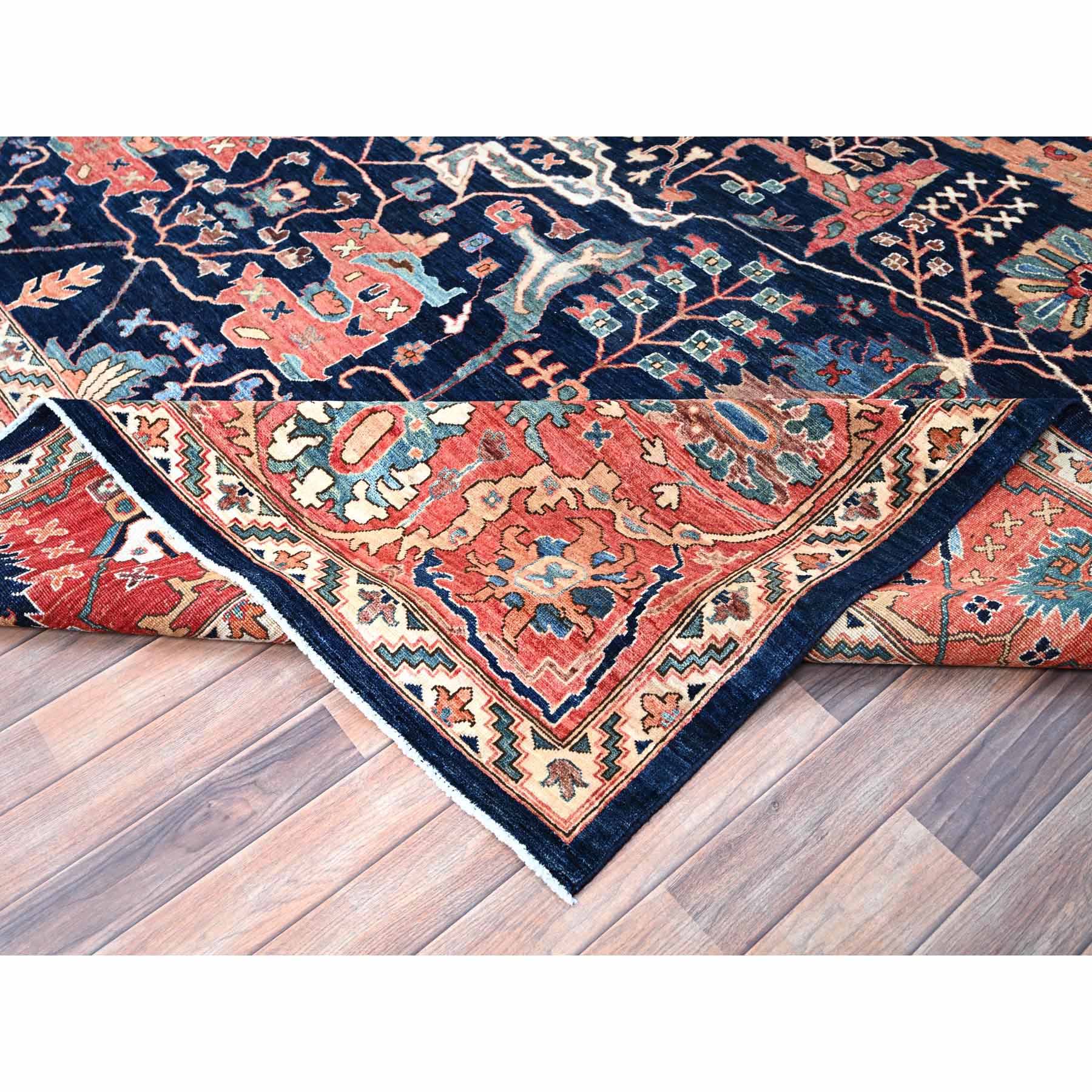 Heriz-Hand-Knotted-Rug-432865