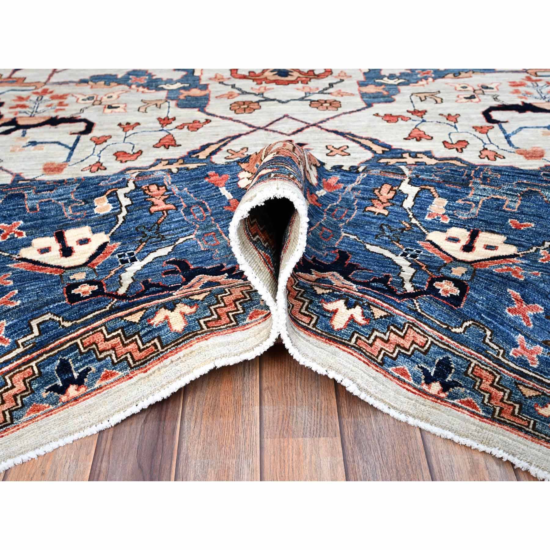 Heriz-Hand-Knotted-Rug-432870