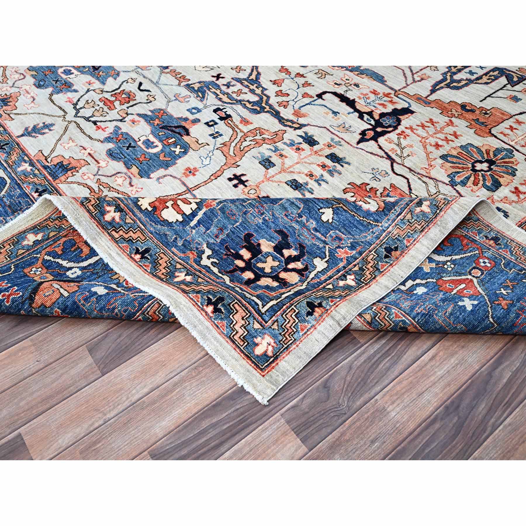 Heriz-Hand-Knotted-Rug-432870