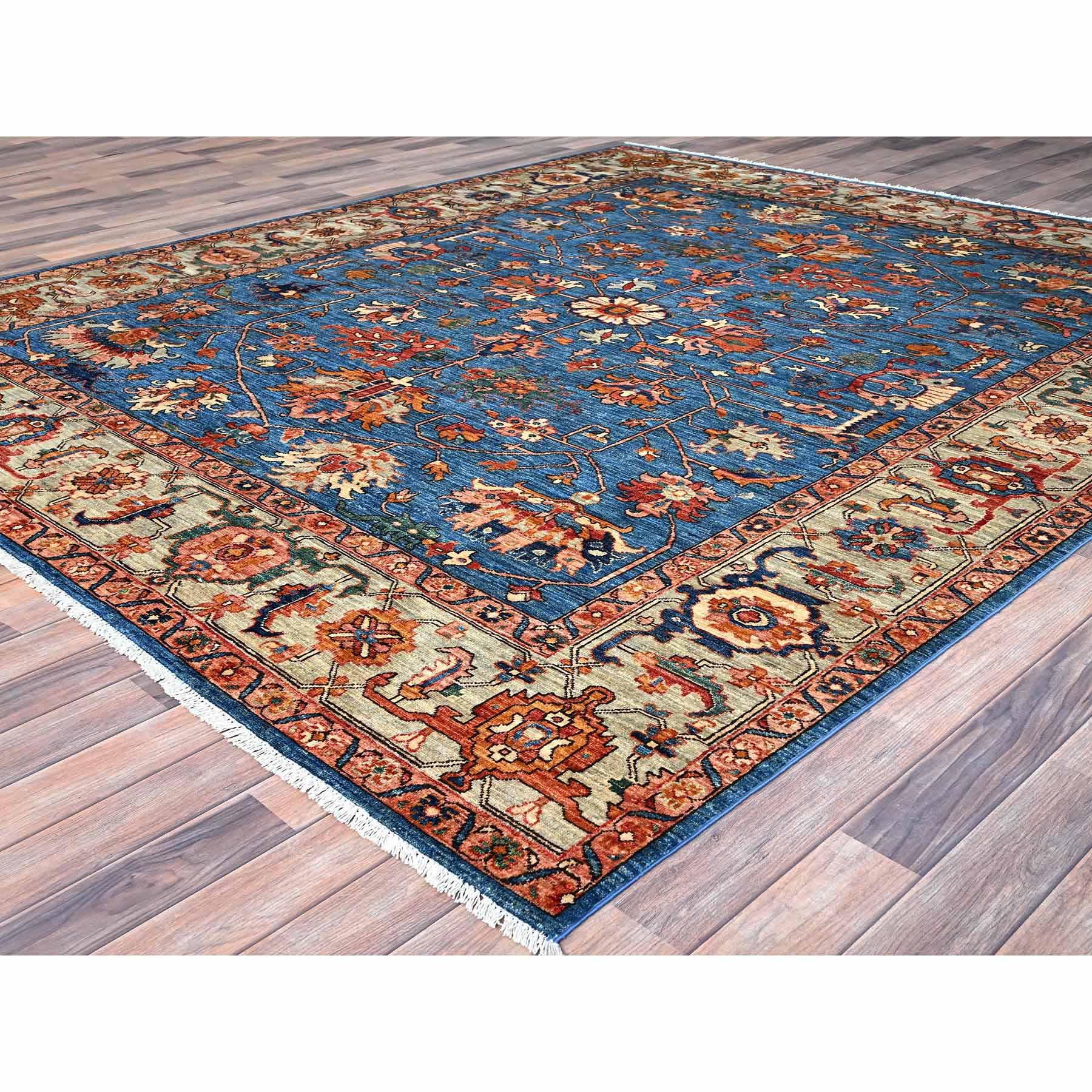 Heriz-Hand-Knotted-Rug-432875