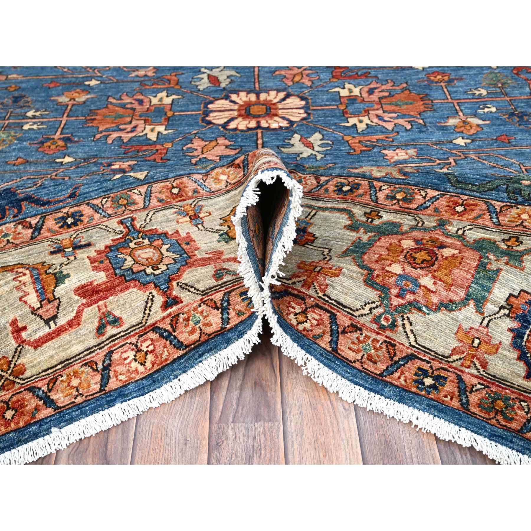 Heriz-Hand-Knotted-Rug-432875