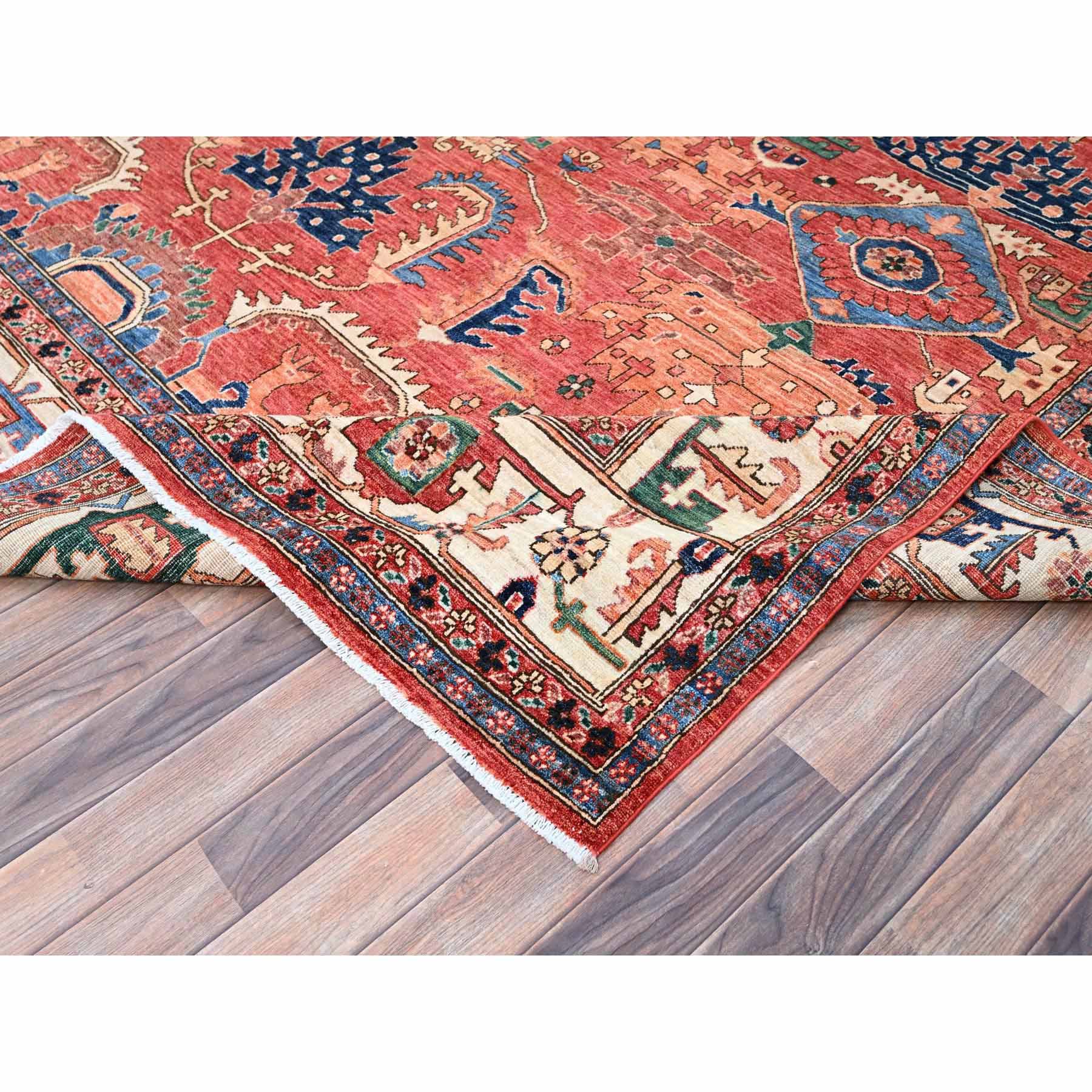 Heriz-Hand-Knotted-Rug-432880