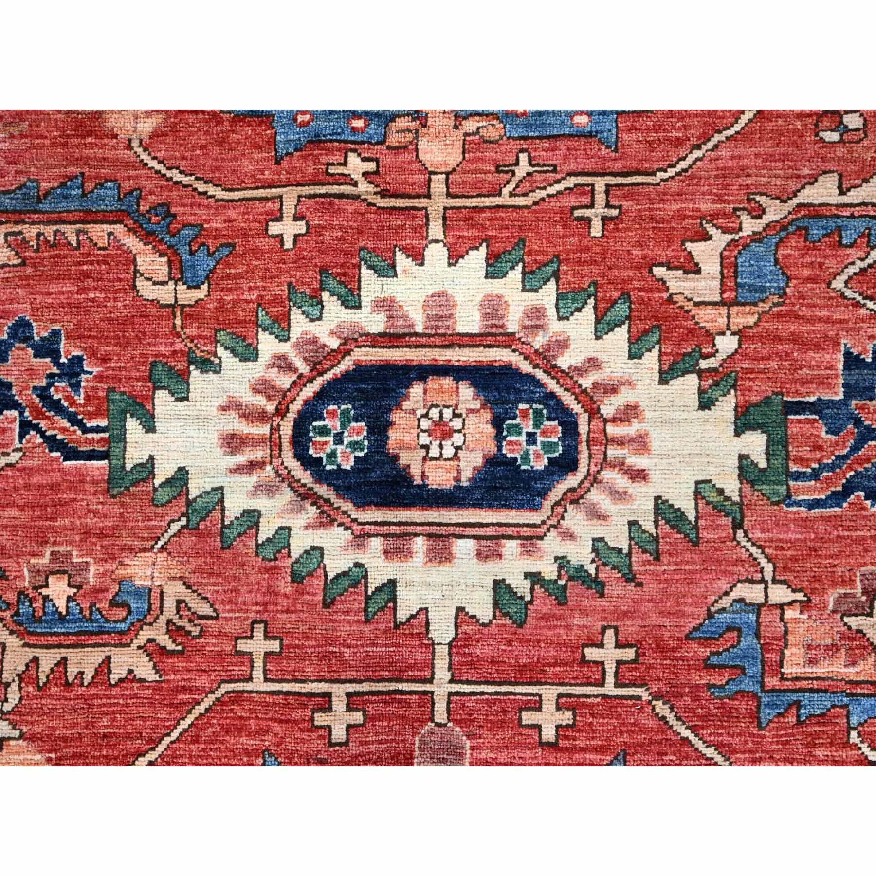 Heriz-Hand-Knotted-Rug-432880