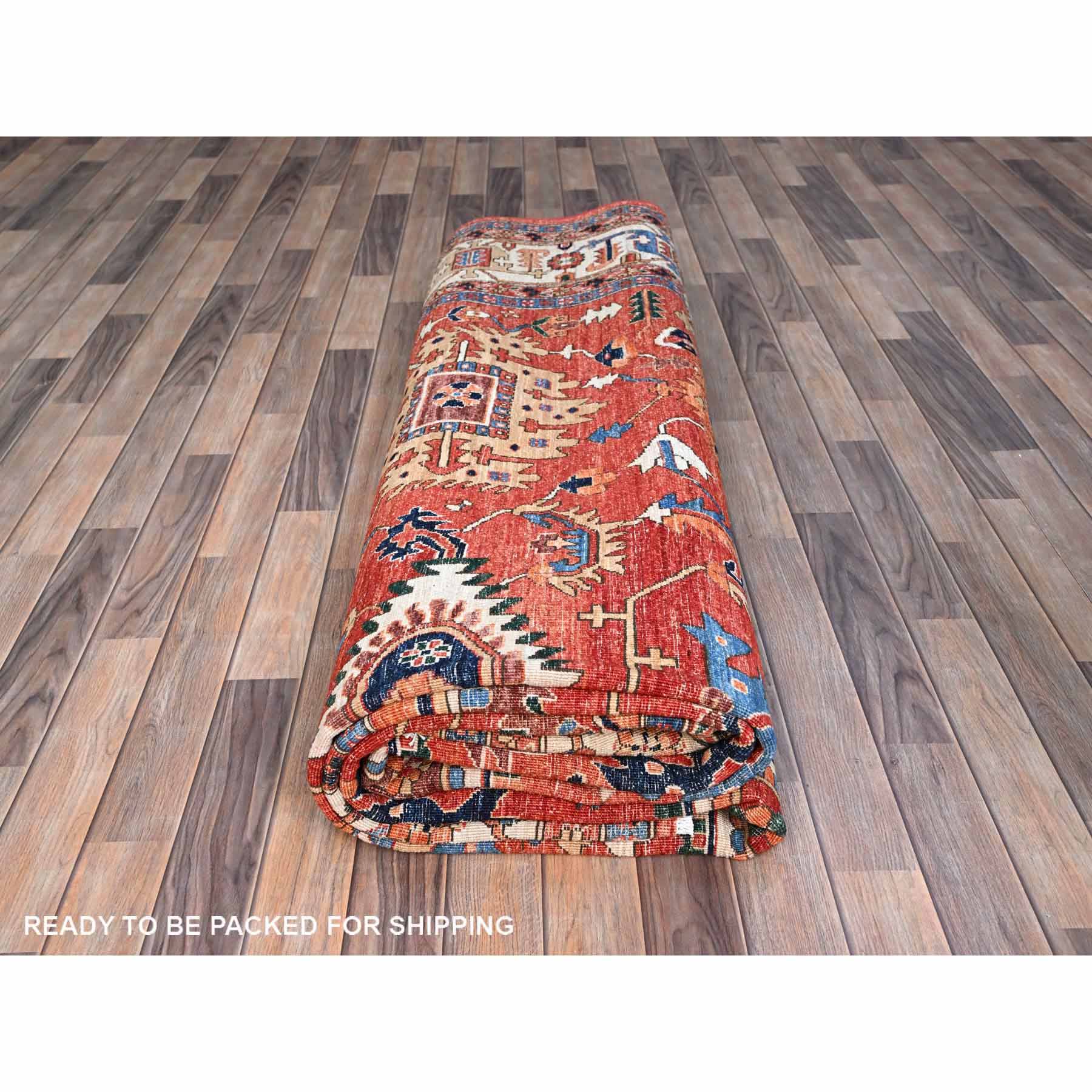 Heriz-Hand-Knotted-Rug-432880