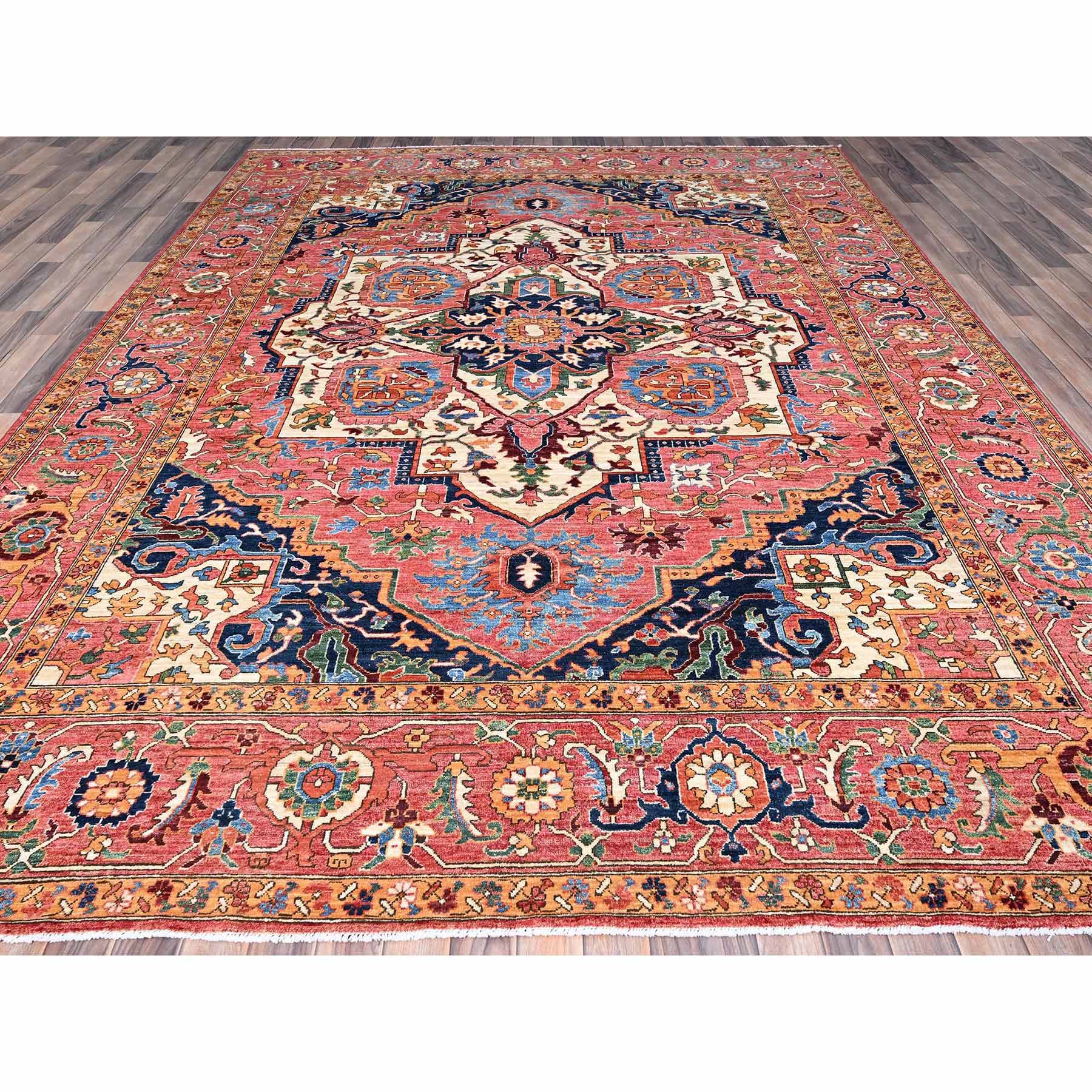 Heriz-Hand-Knotted-Rug-432885